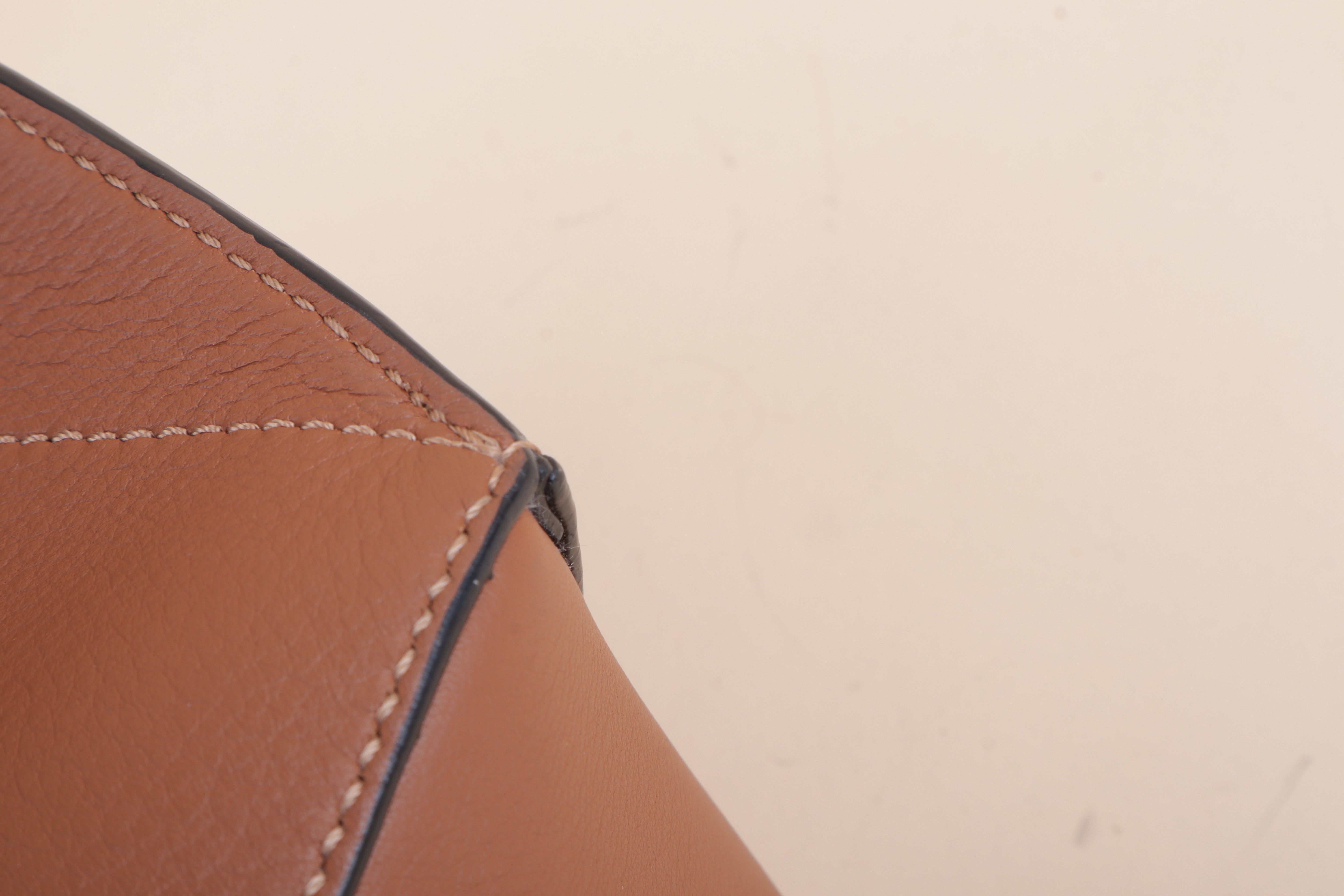 Loewe Tan Small Puzzle Bumbag