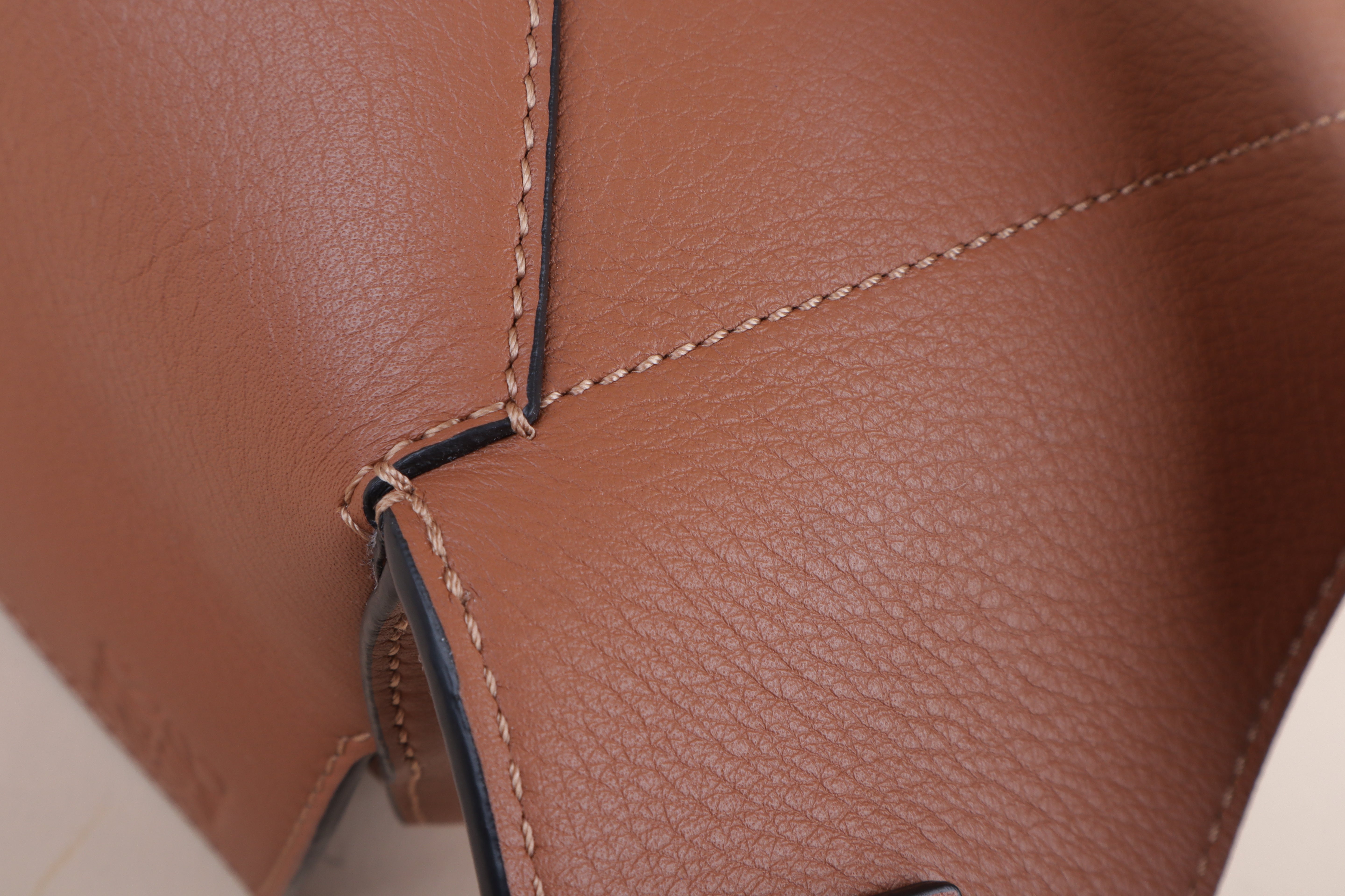 Loewe Tan Small Puzzle Bumbag