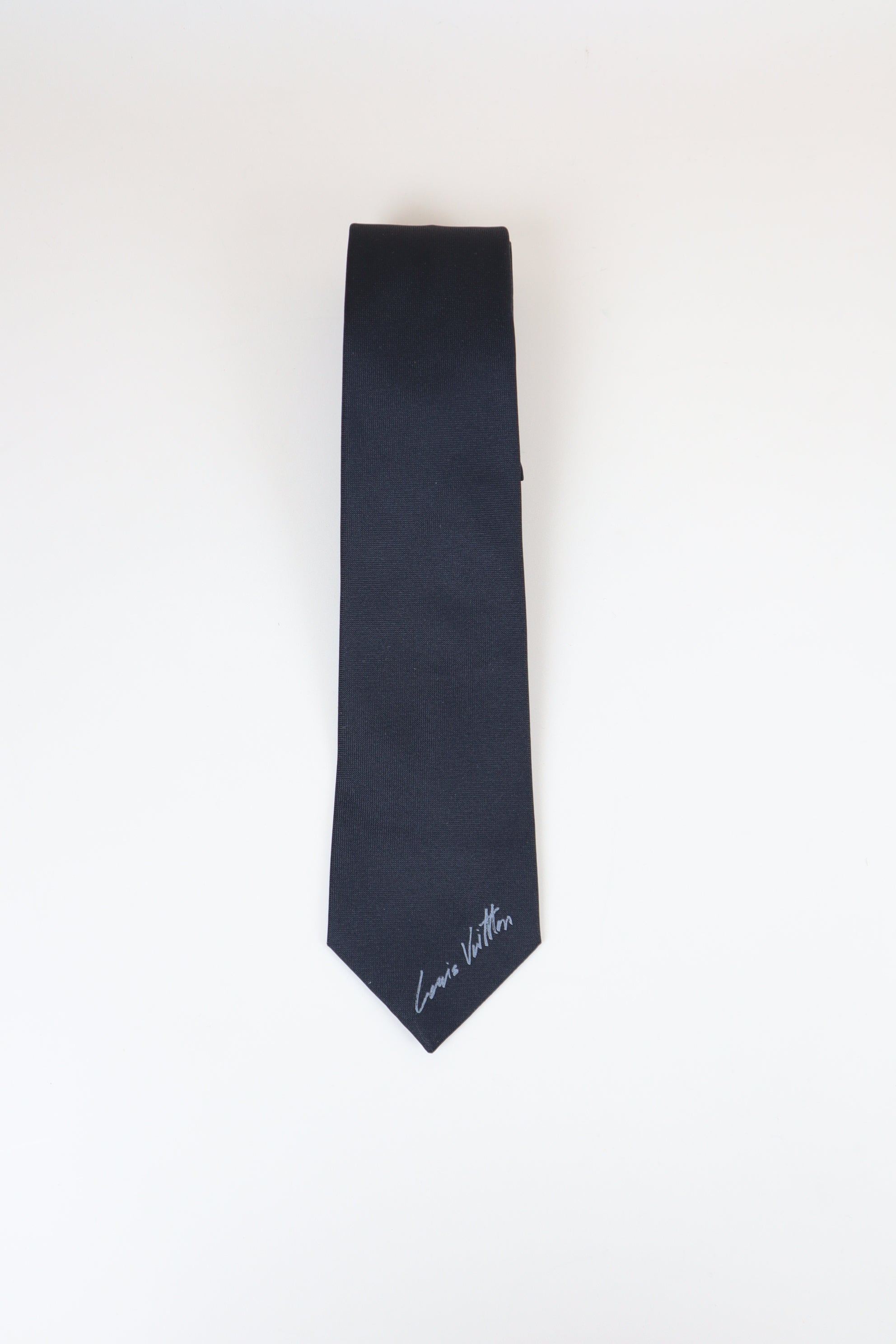 Louis Vuitton Black Necktie