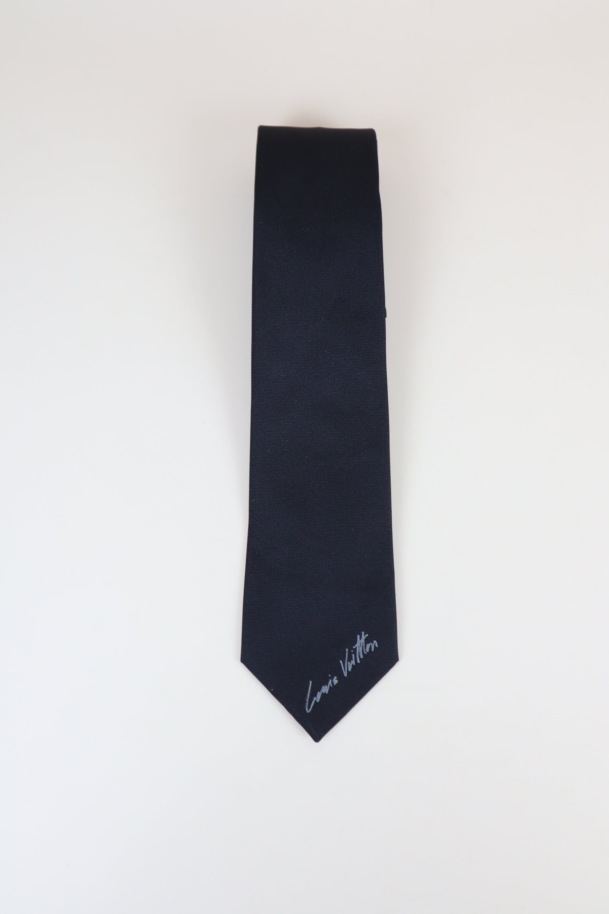 Louis Vuitton Black Necktie