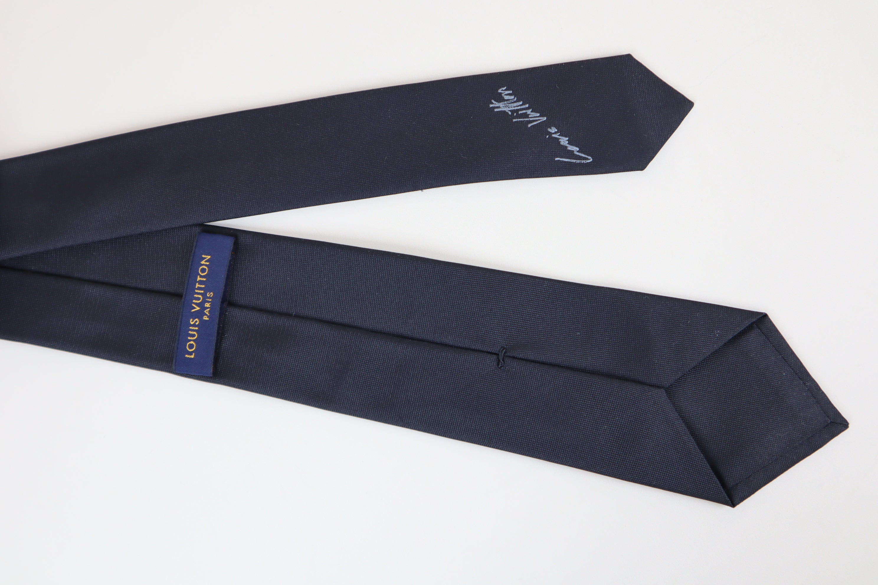 Louis Vuitton Black Necktie