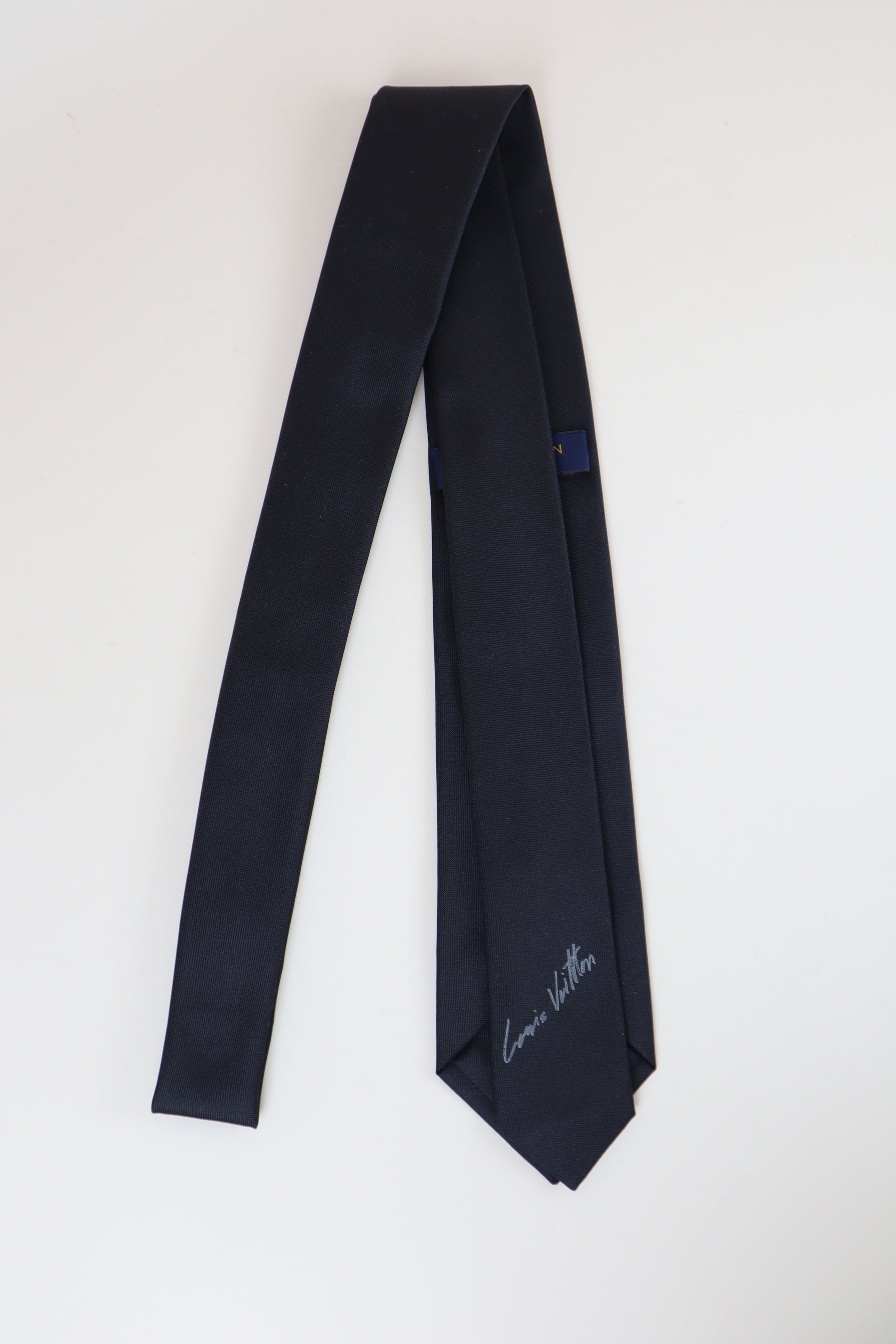 Louis Vuitton Black Necktie