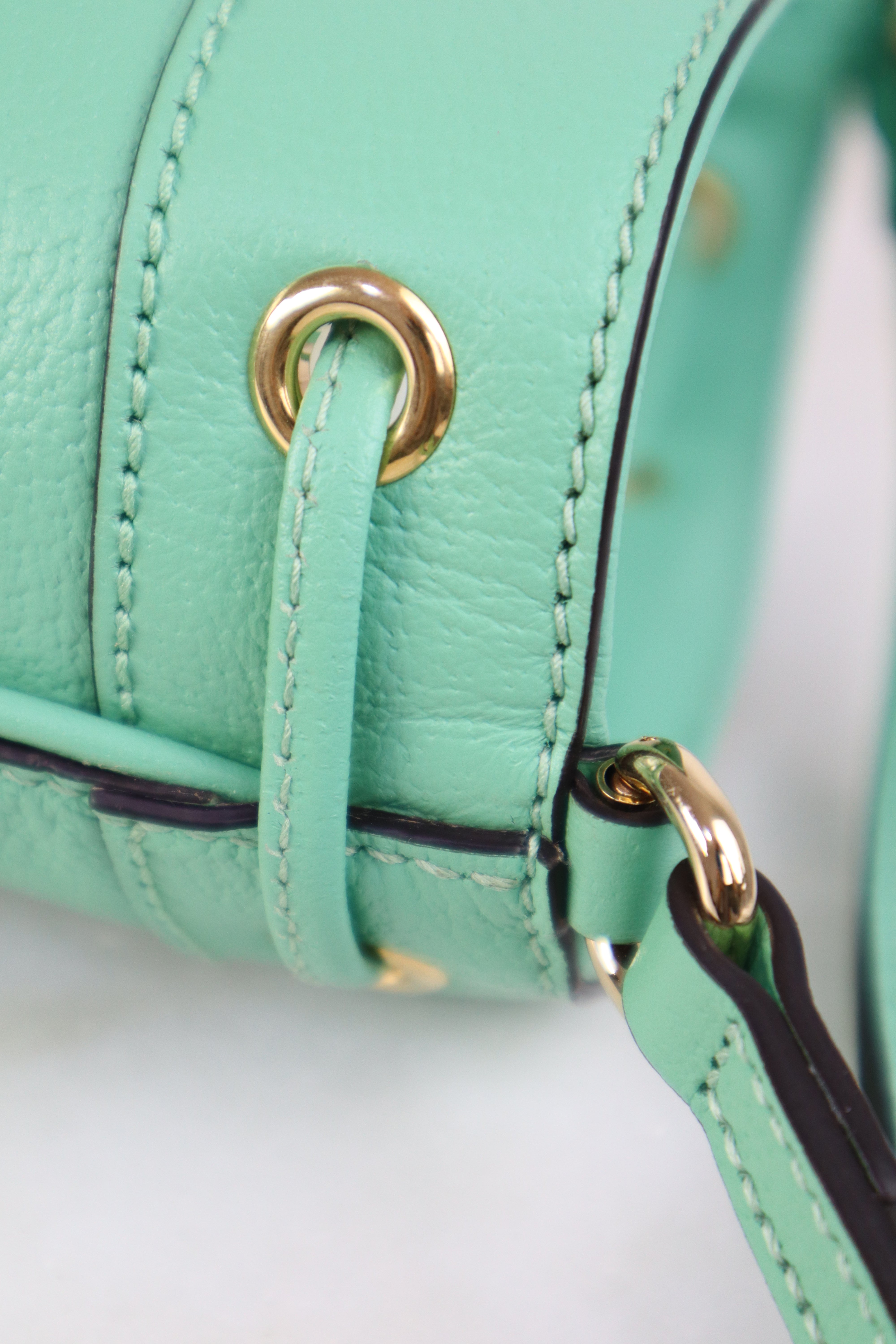 Gucci Mint Green Bucket Bag