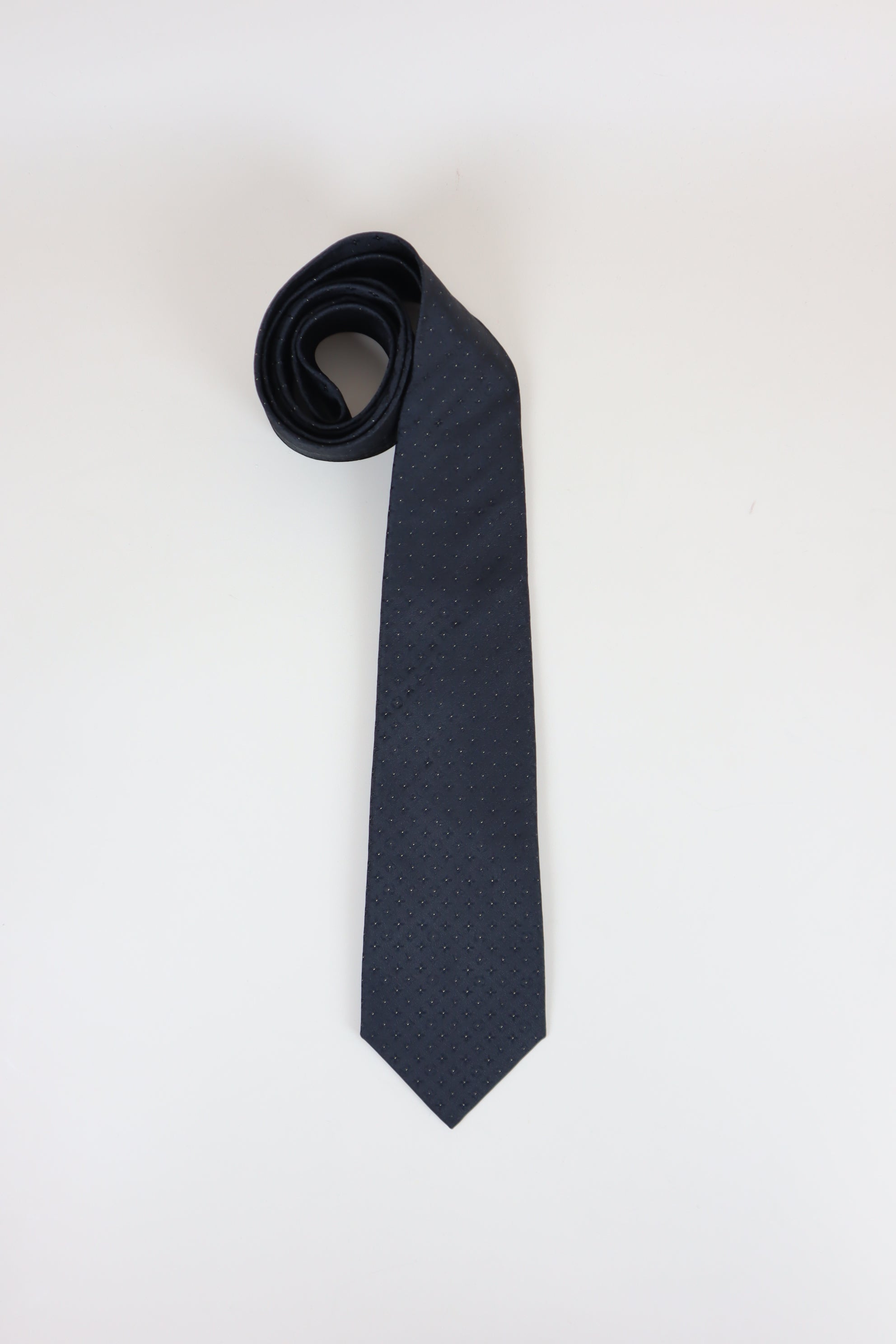 Louis Vuitton Black Monogram Necktie
