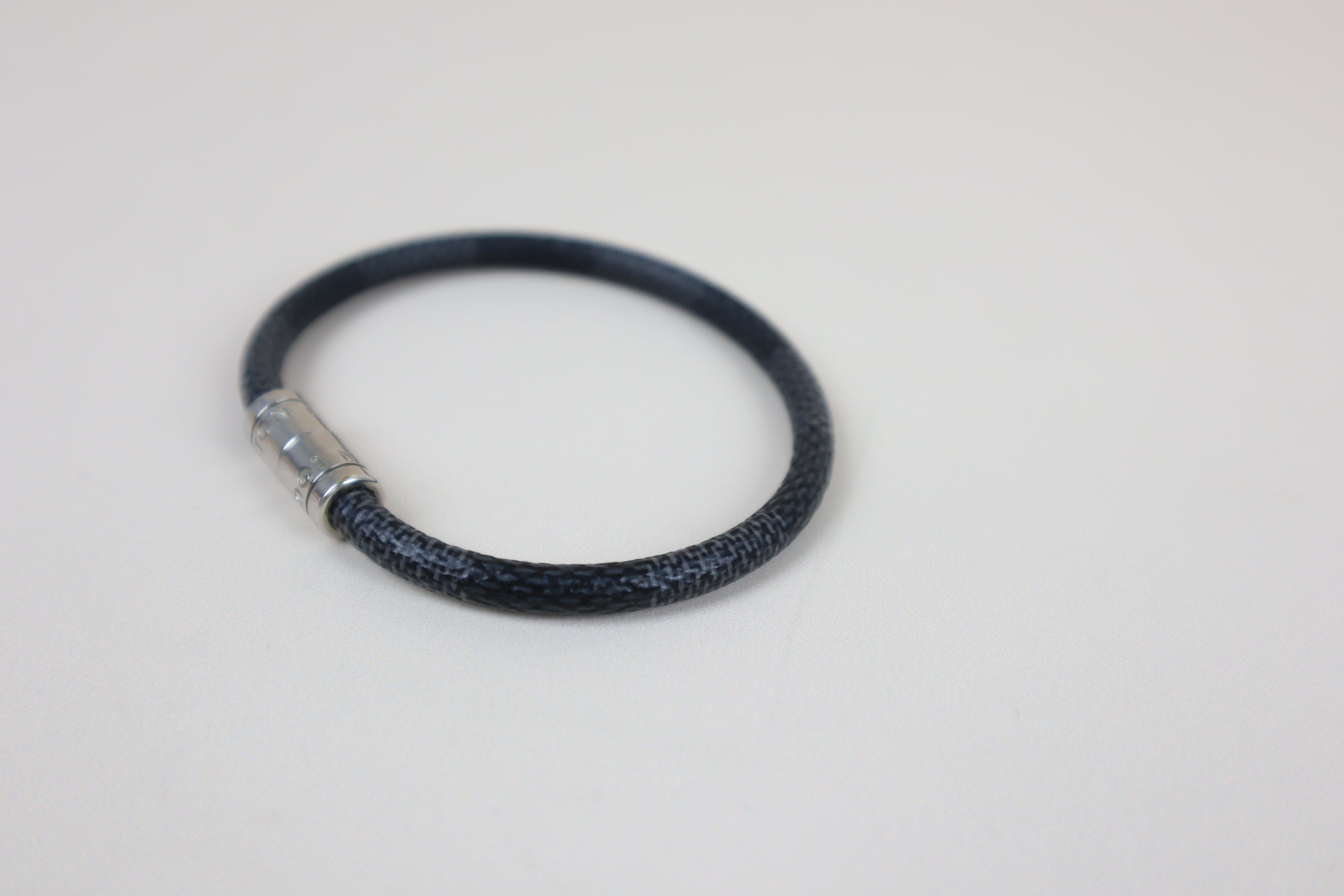 Louis Vuitton Damier Graphite Keep It Bracelet