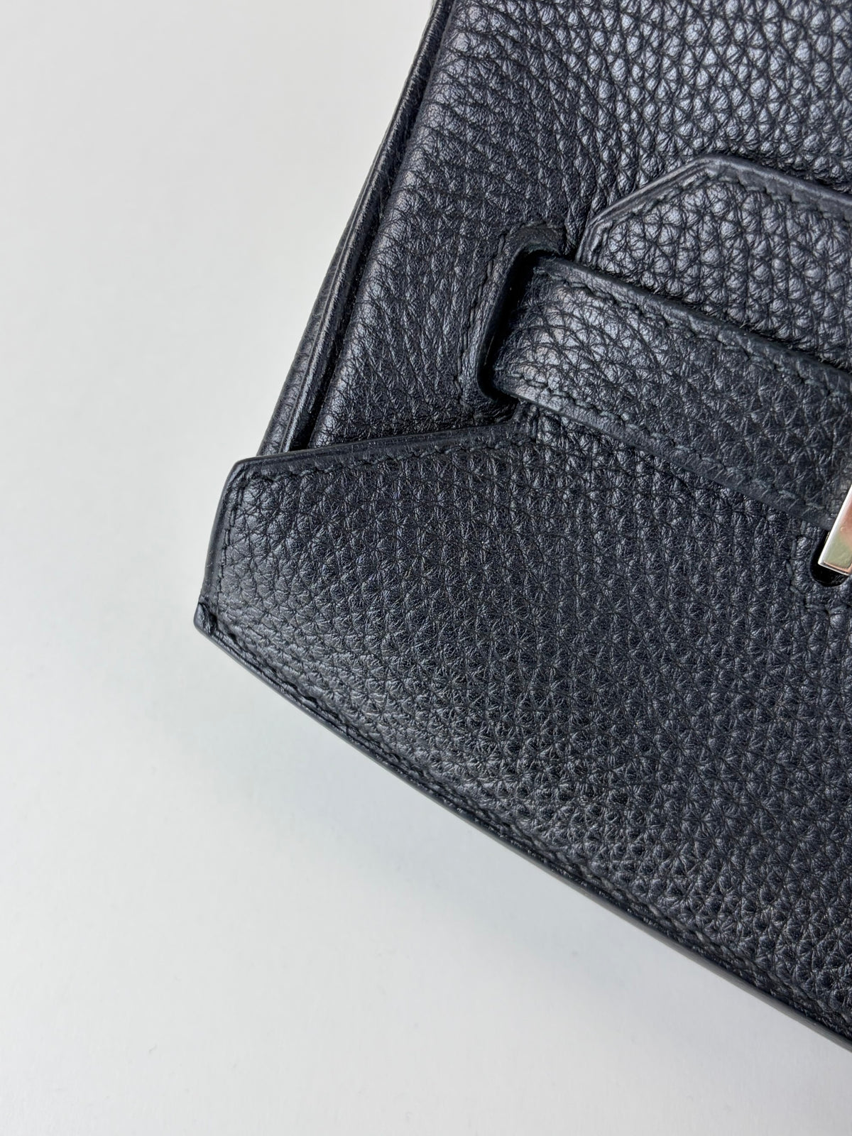 Hermes noir togo leather