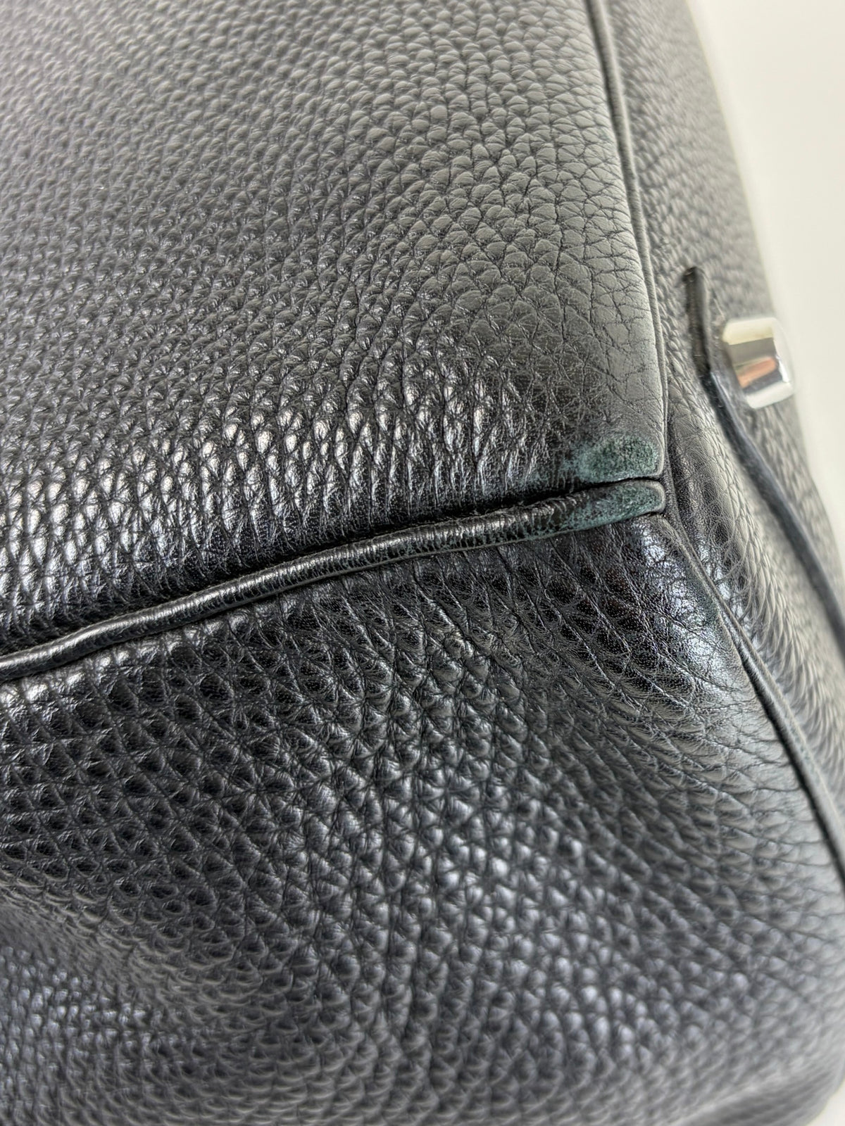 Hermes noir togo leather