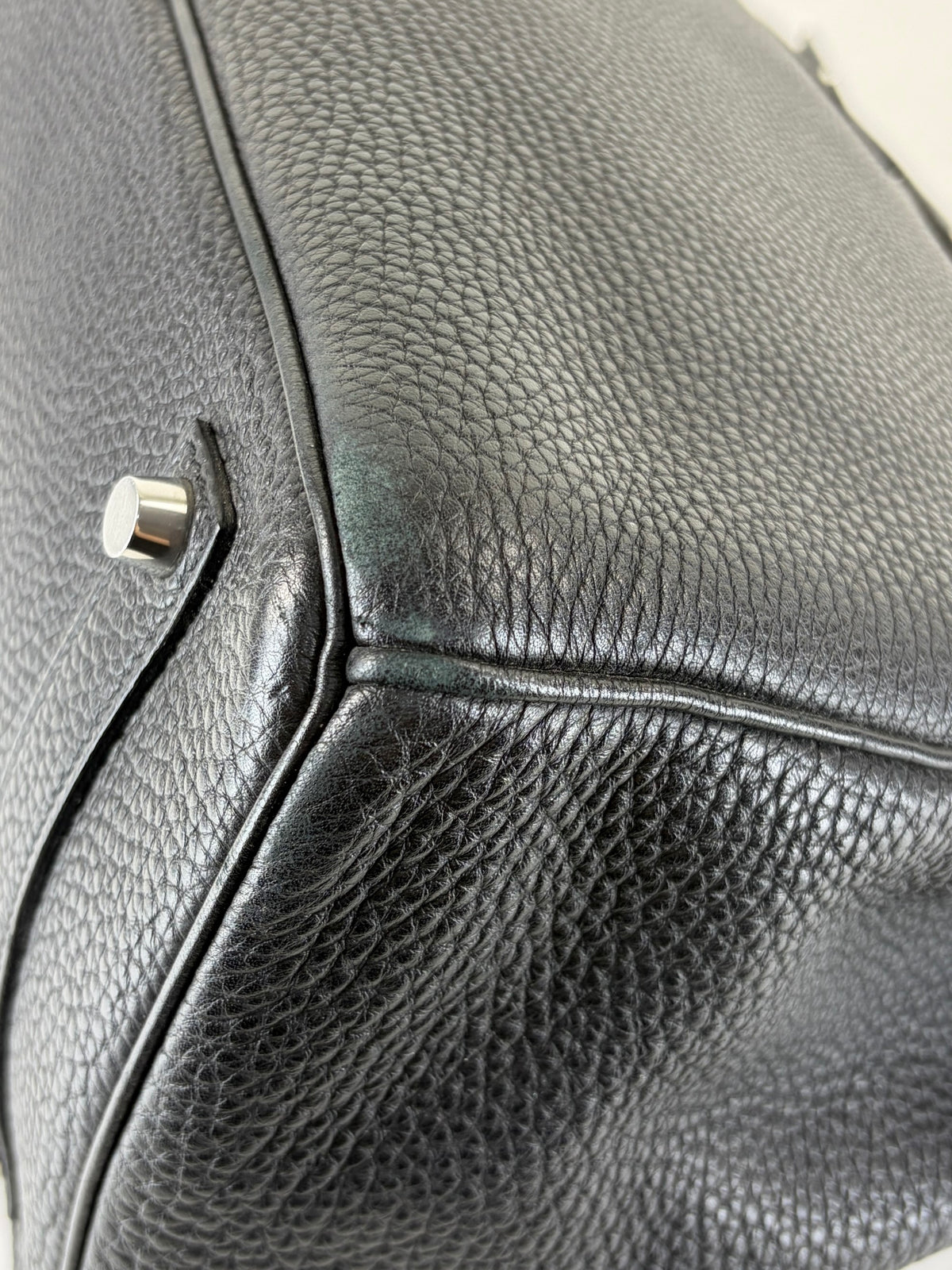 Hermes noir togo leather