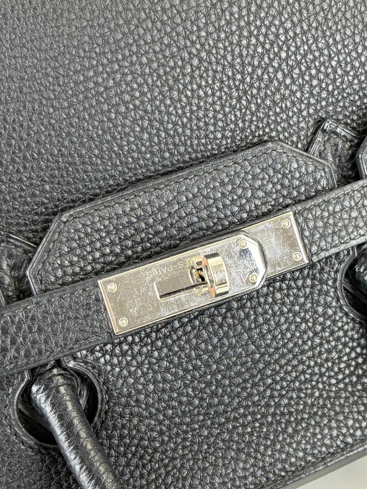 Hermes noir togo leather
