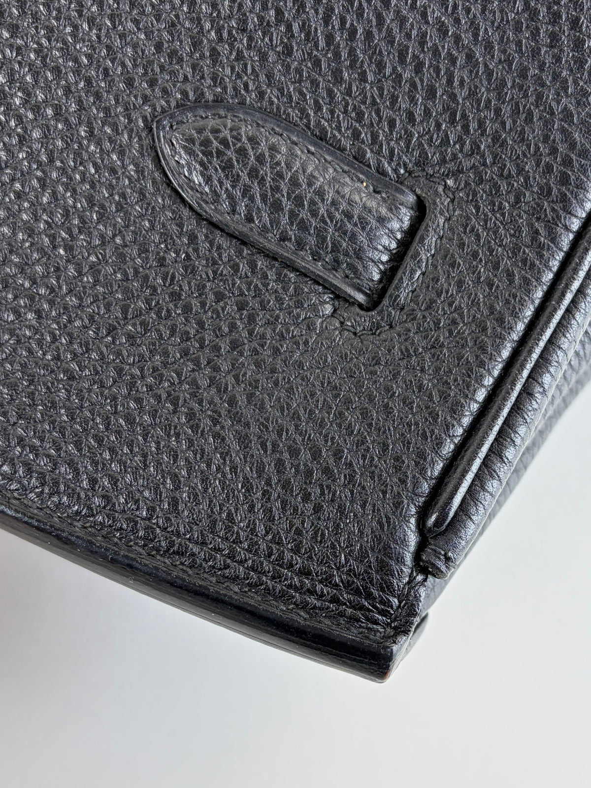 Hermes noir togo leather