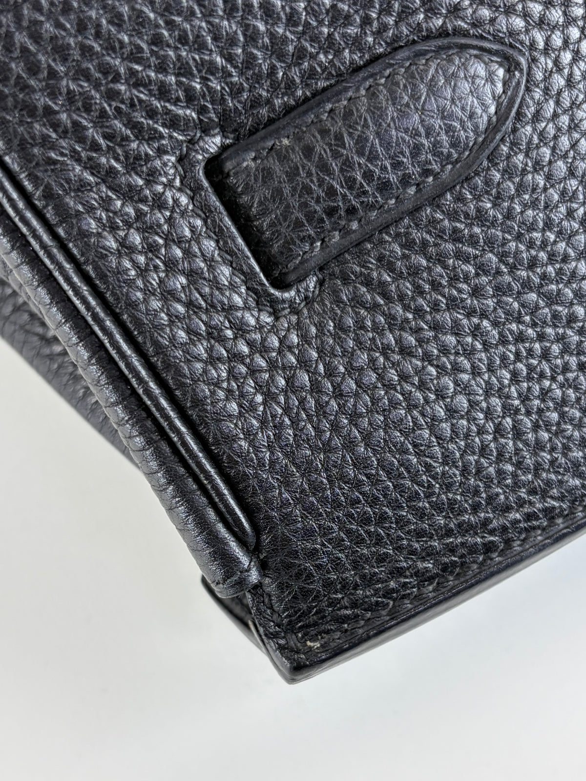 Hermes noir togo leather