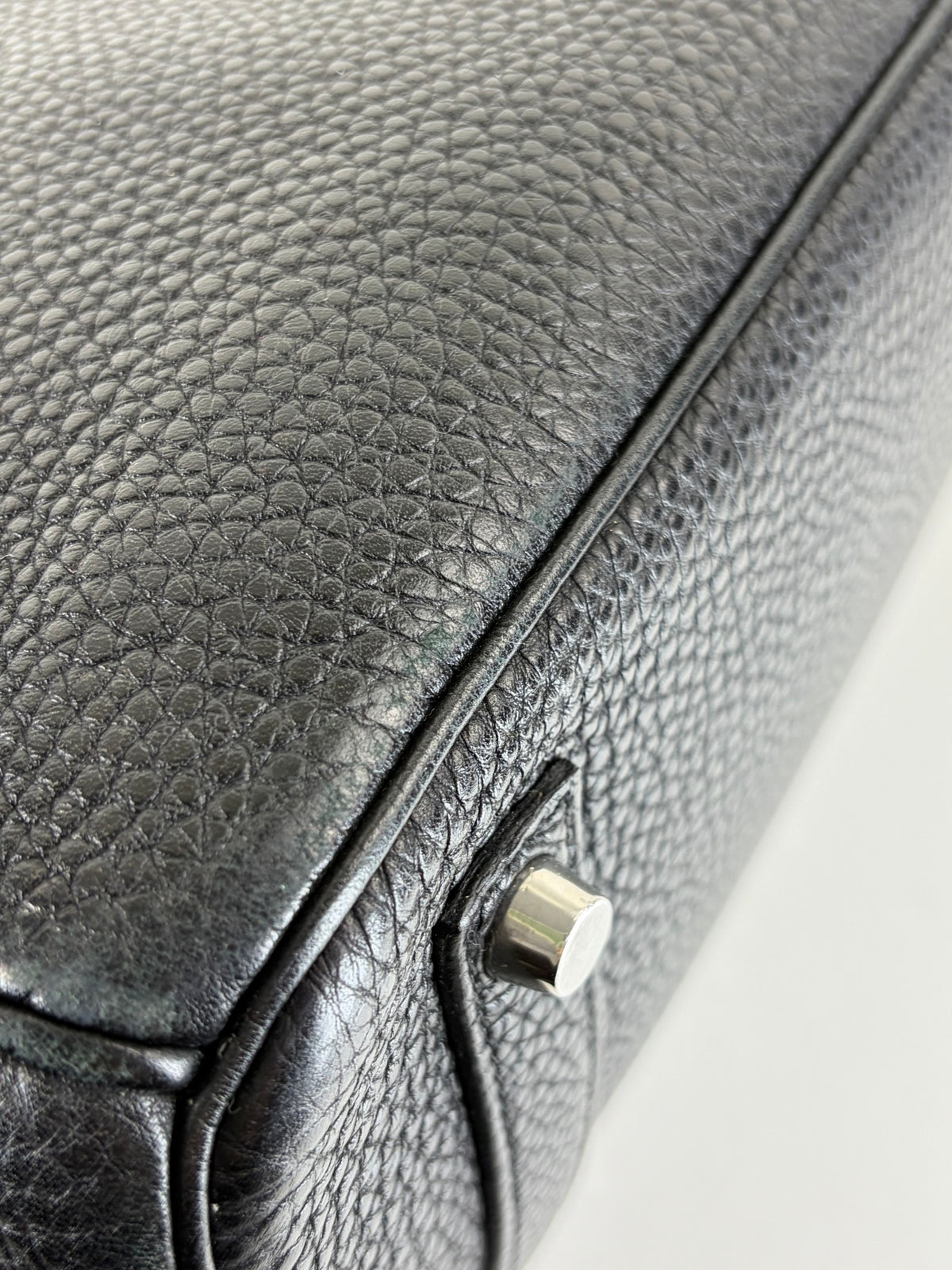 Hermes noir togo leather