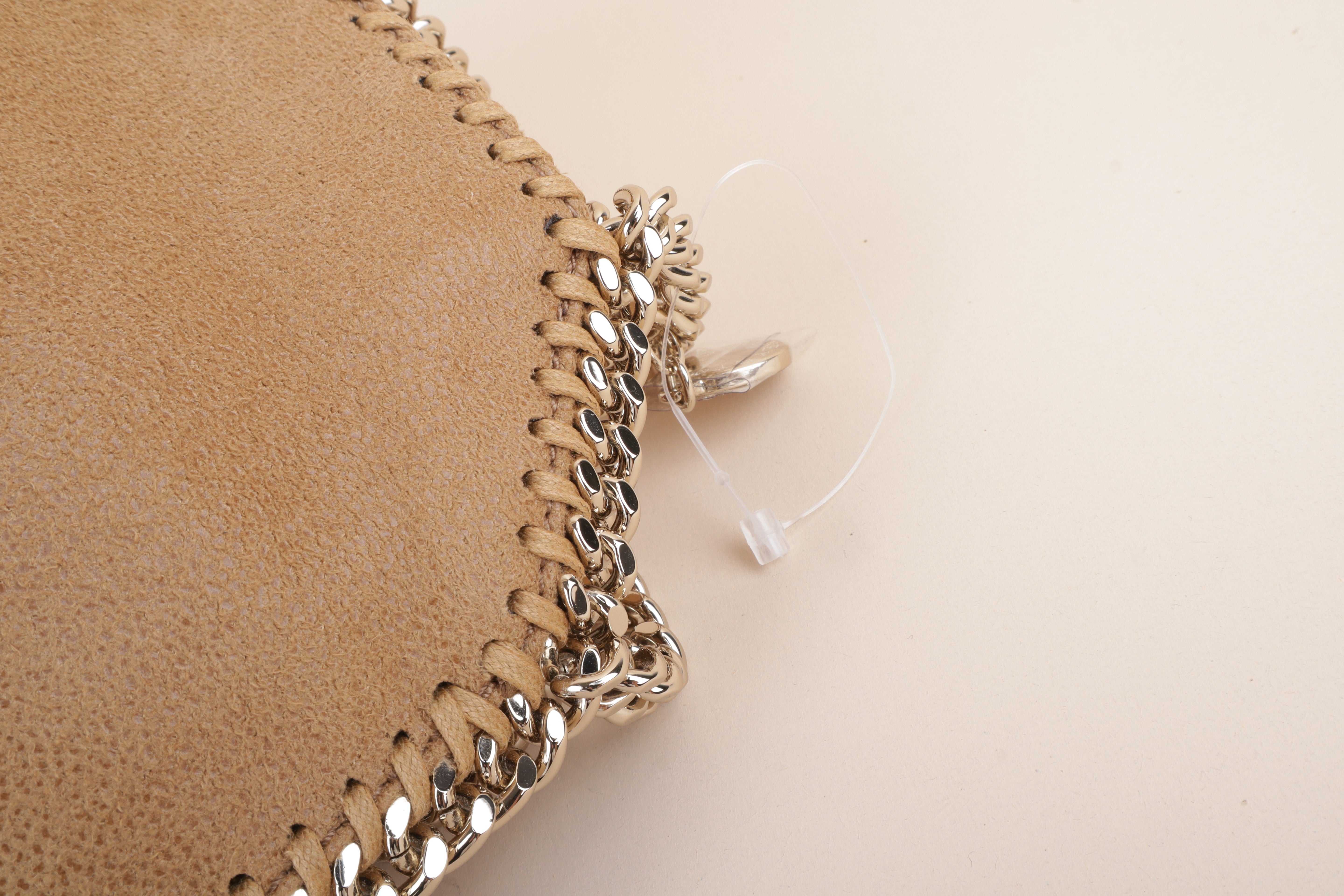 Stella Mccartney Camel Tiny Falabella Crossbody Tote Bag