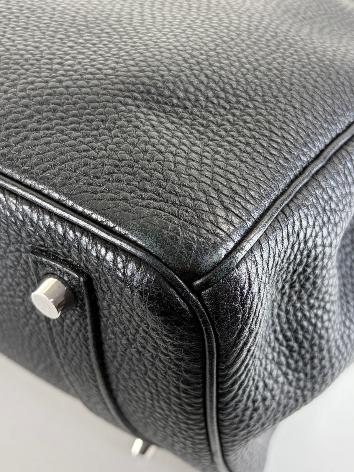 Hermes noir togo leather
