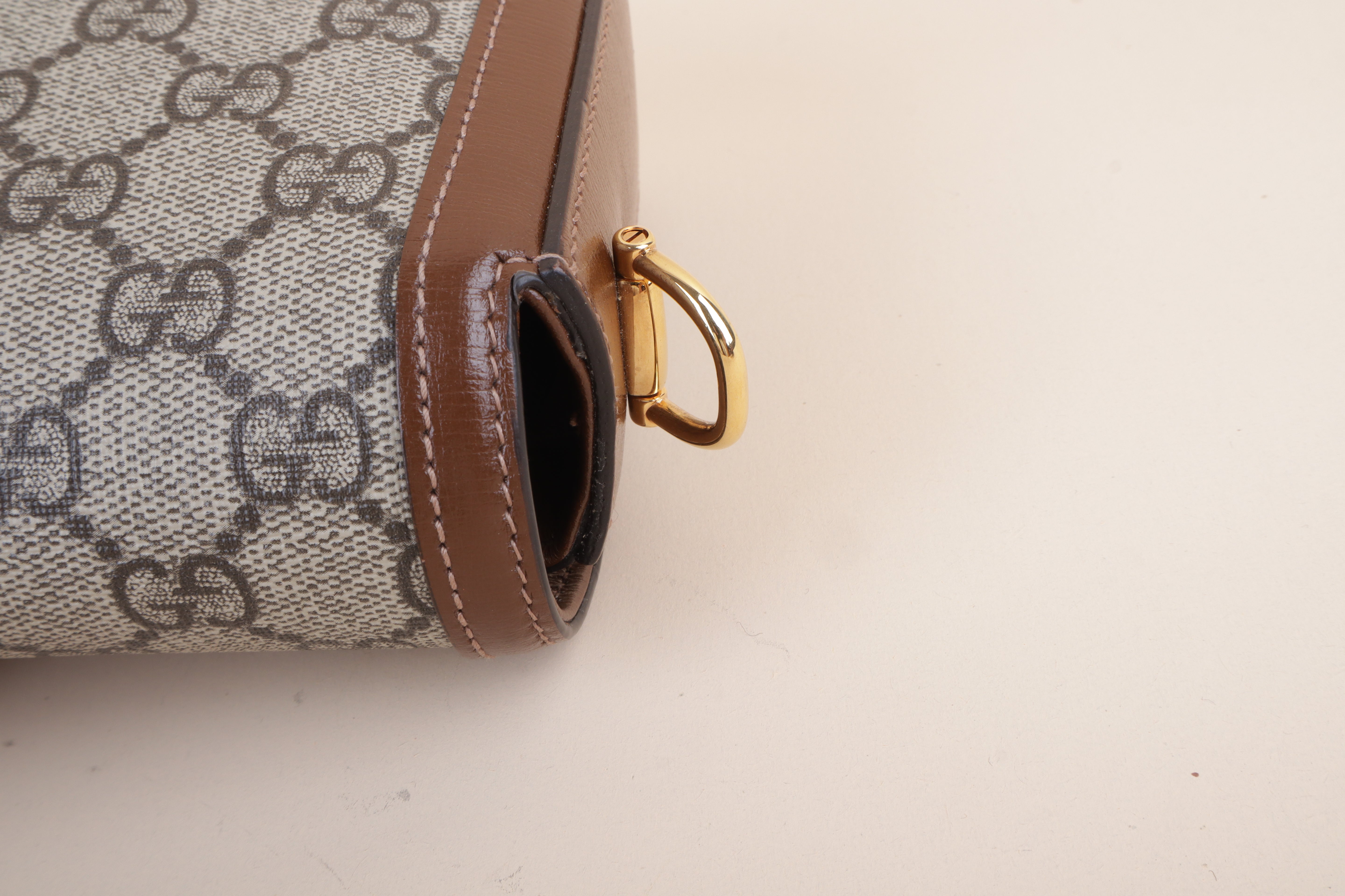 Gucci Bicolor Horsebit 1955 Small Crossbody Bag
