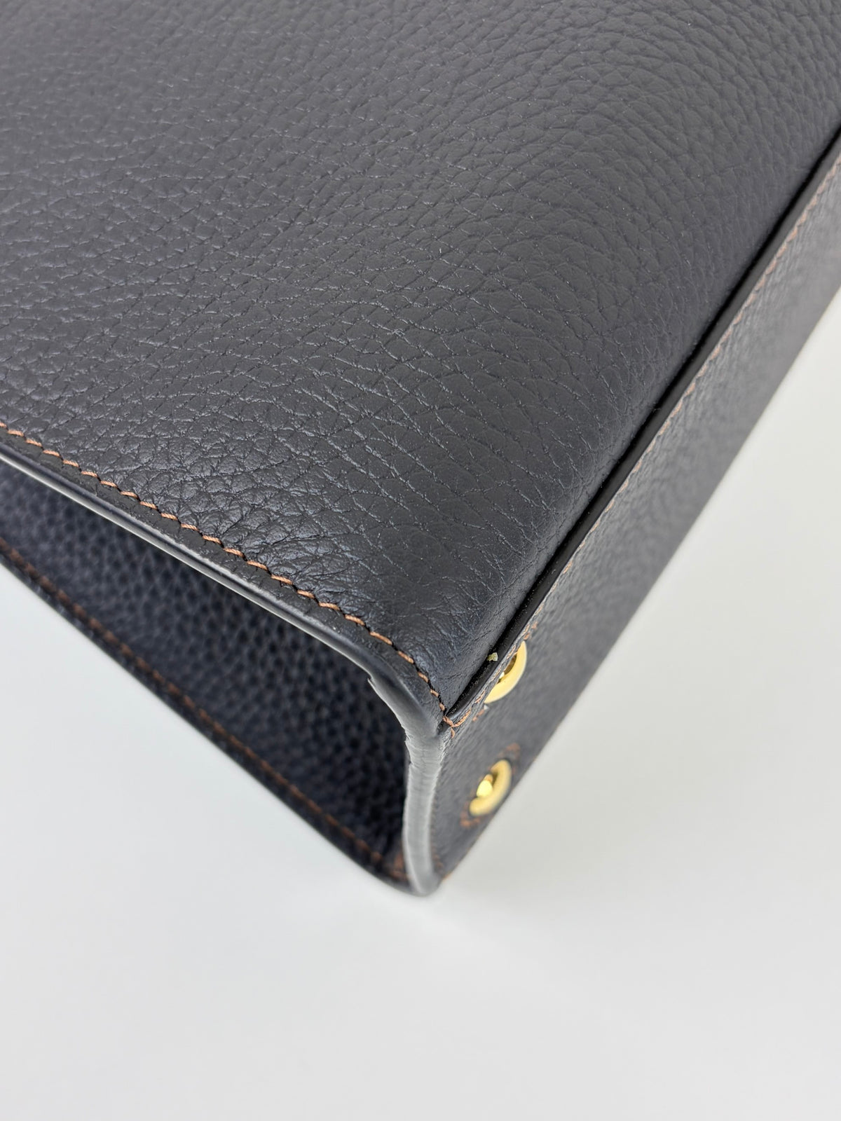 Burberry black leather Frances mini