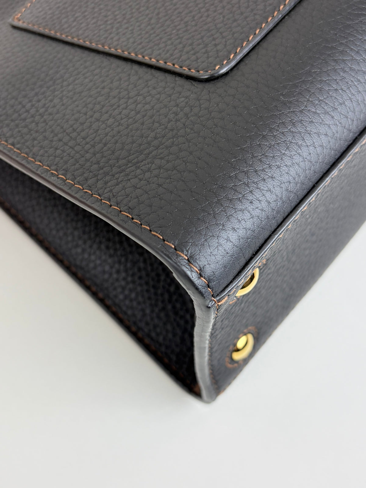 Burberry black leather Frances mini