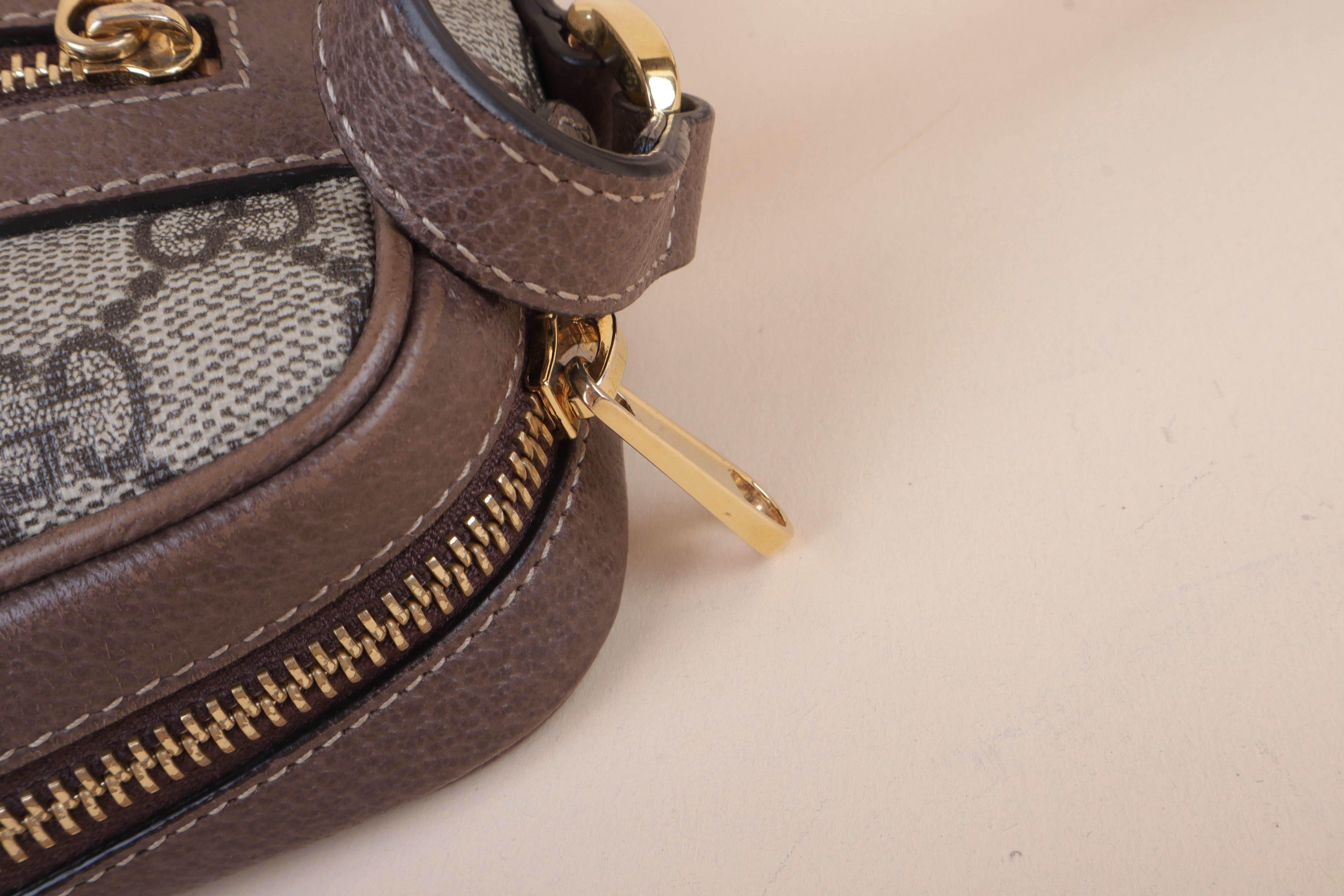 Gucci Bicolor GG Supreme Mini Ophidia Crossbody Bag