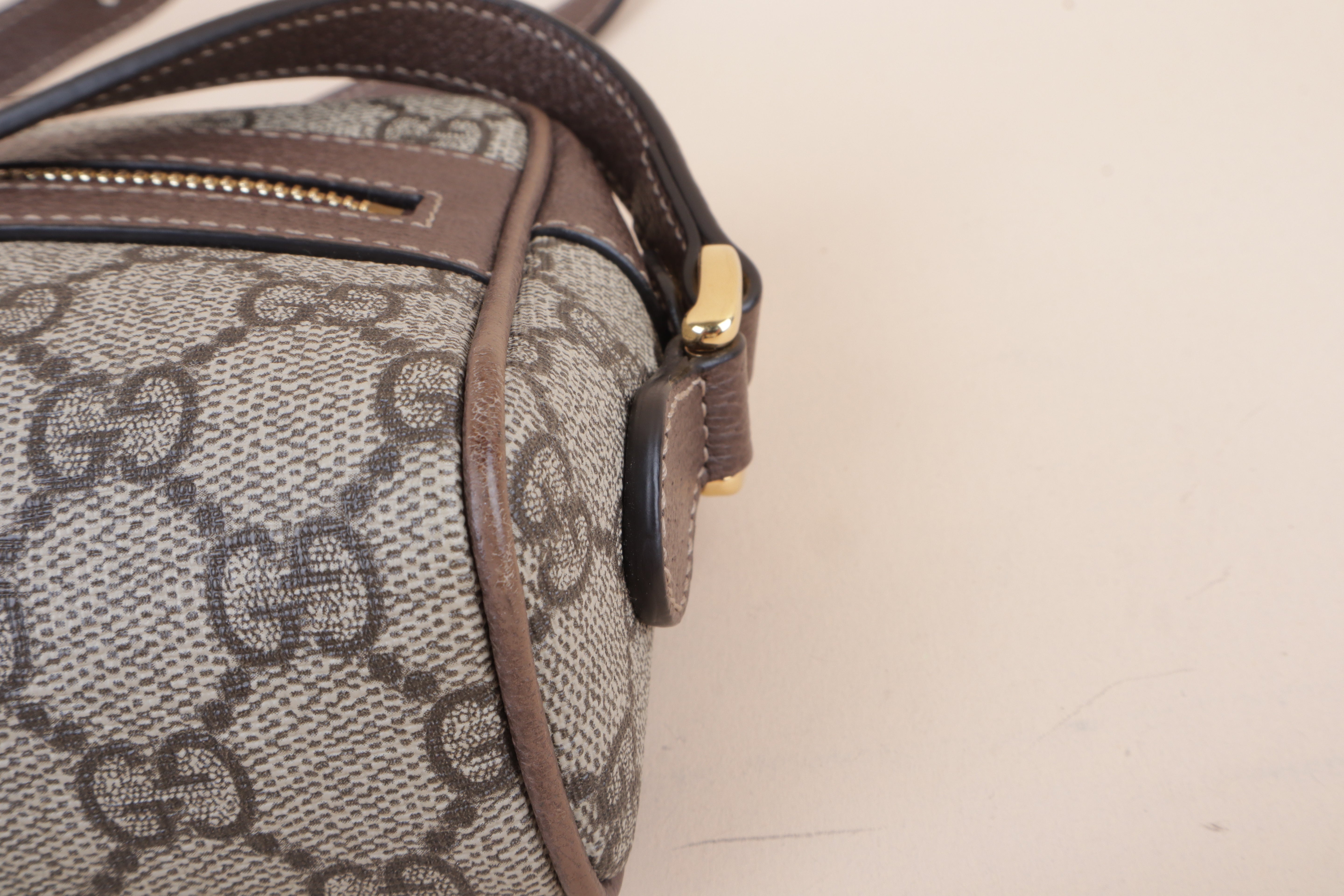 Gucci Bicolor GG Supreme Mini Ophidia Crossbody Bag