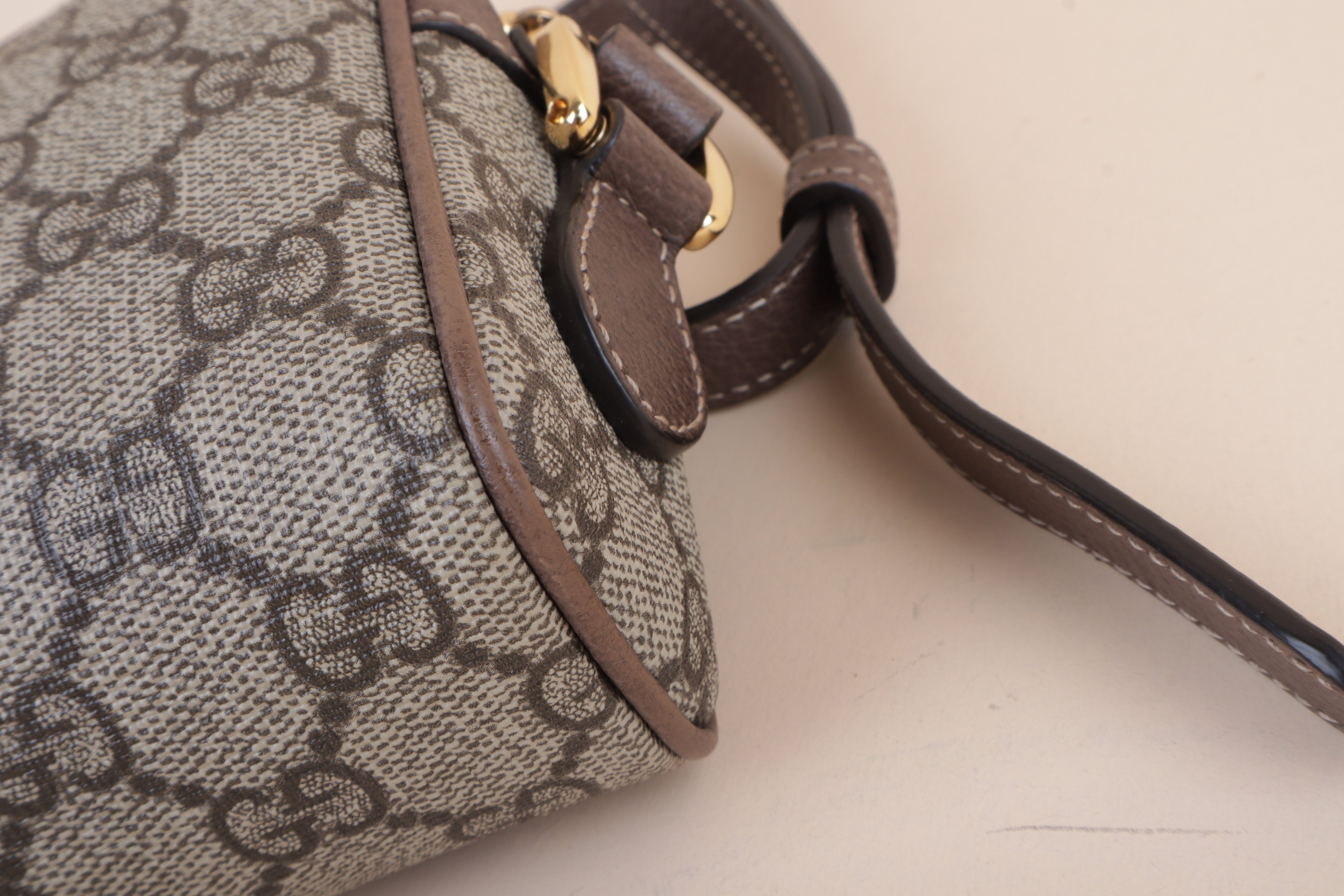 Gucci Bicolor GG Supreme Mini Ophidia Crossbody Bag