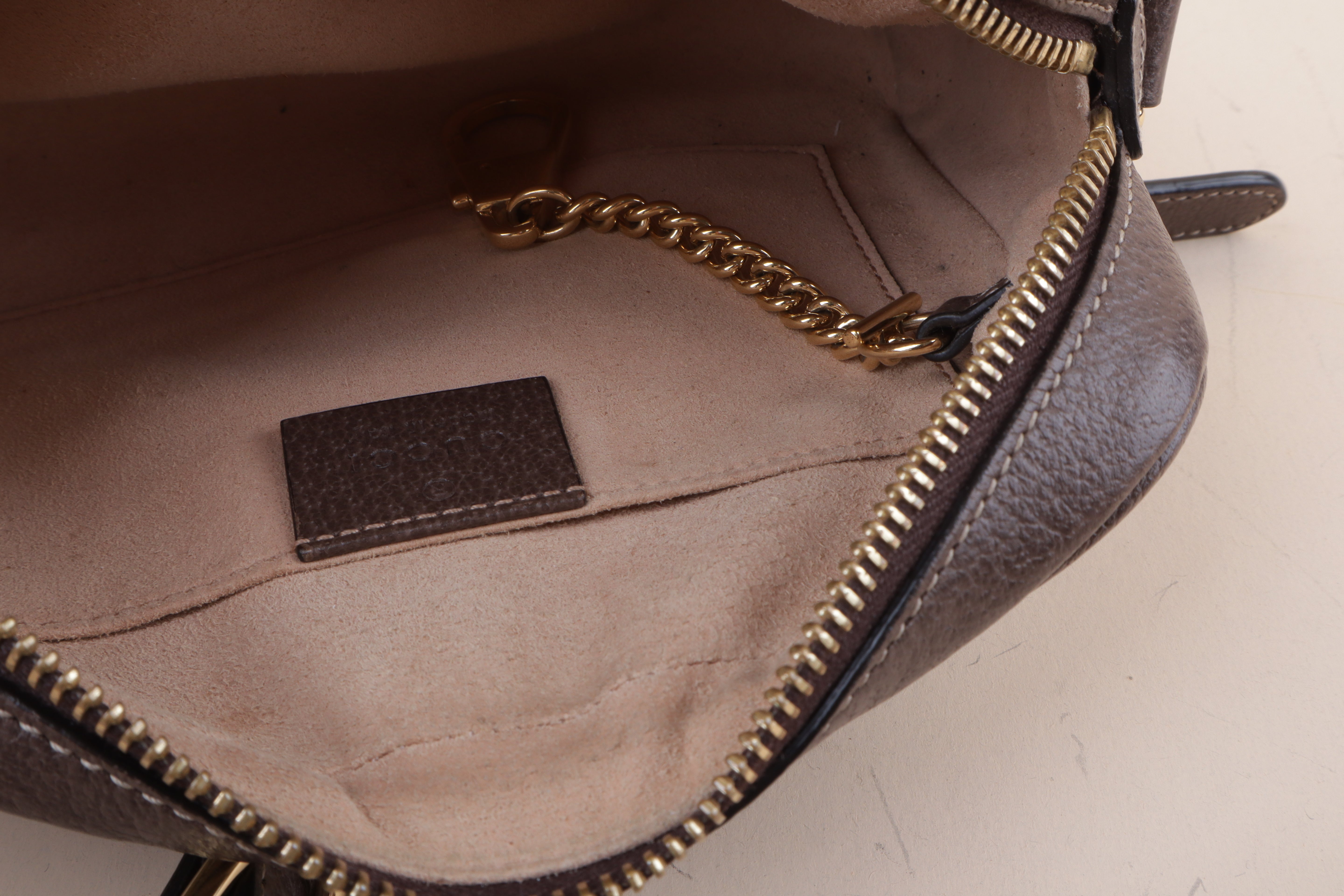 Gucci Bicolor GG Supreme Mini Ophidia Crossbody Bag