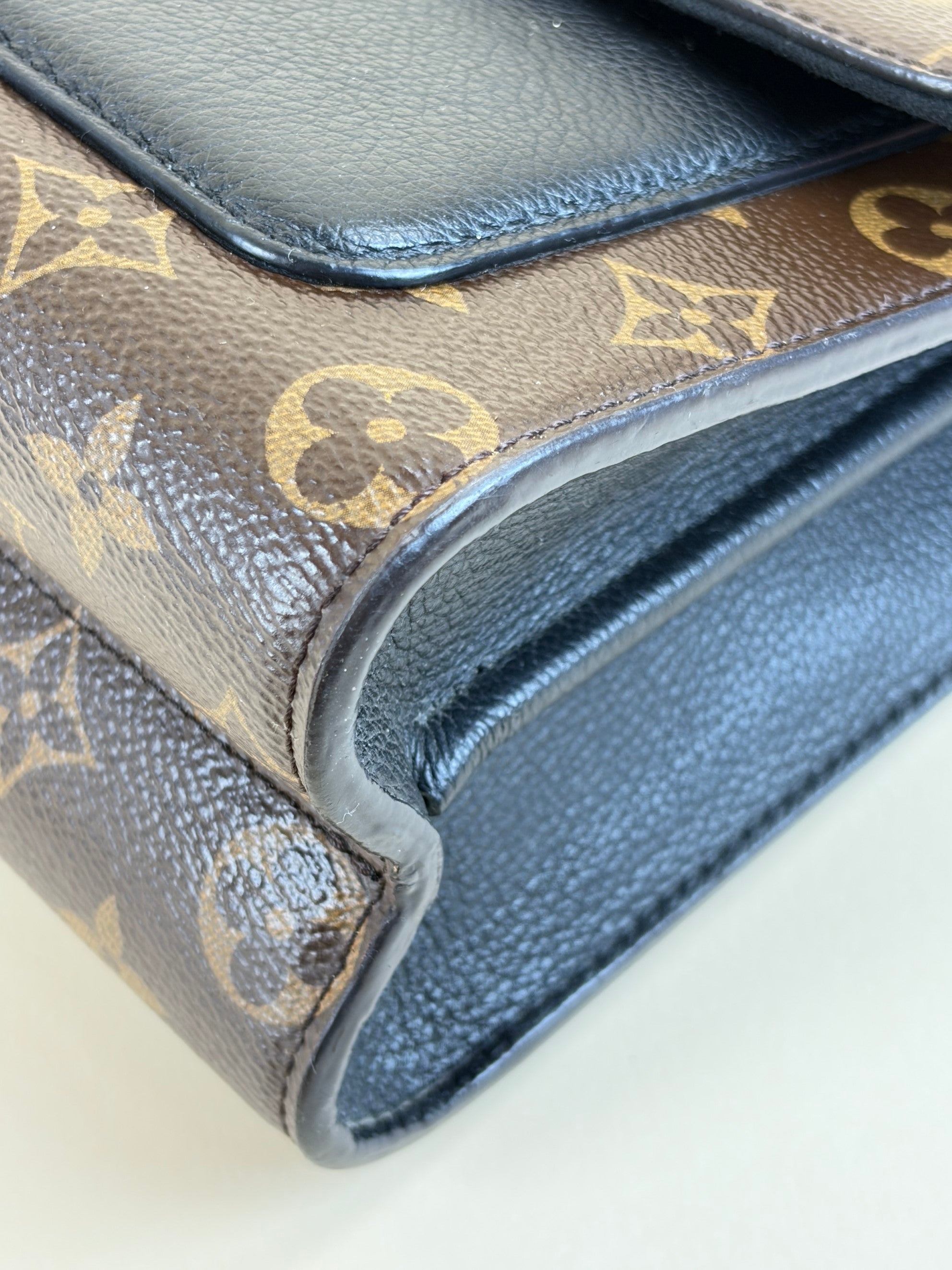 louis Vuitton monogram canvas black victories