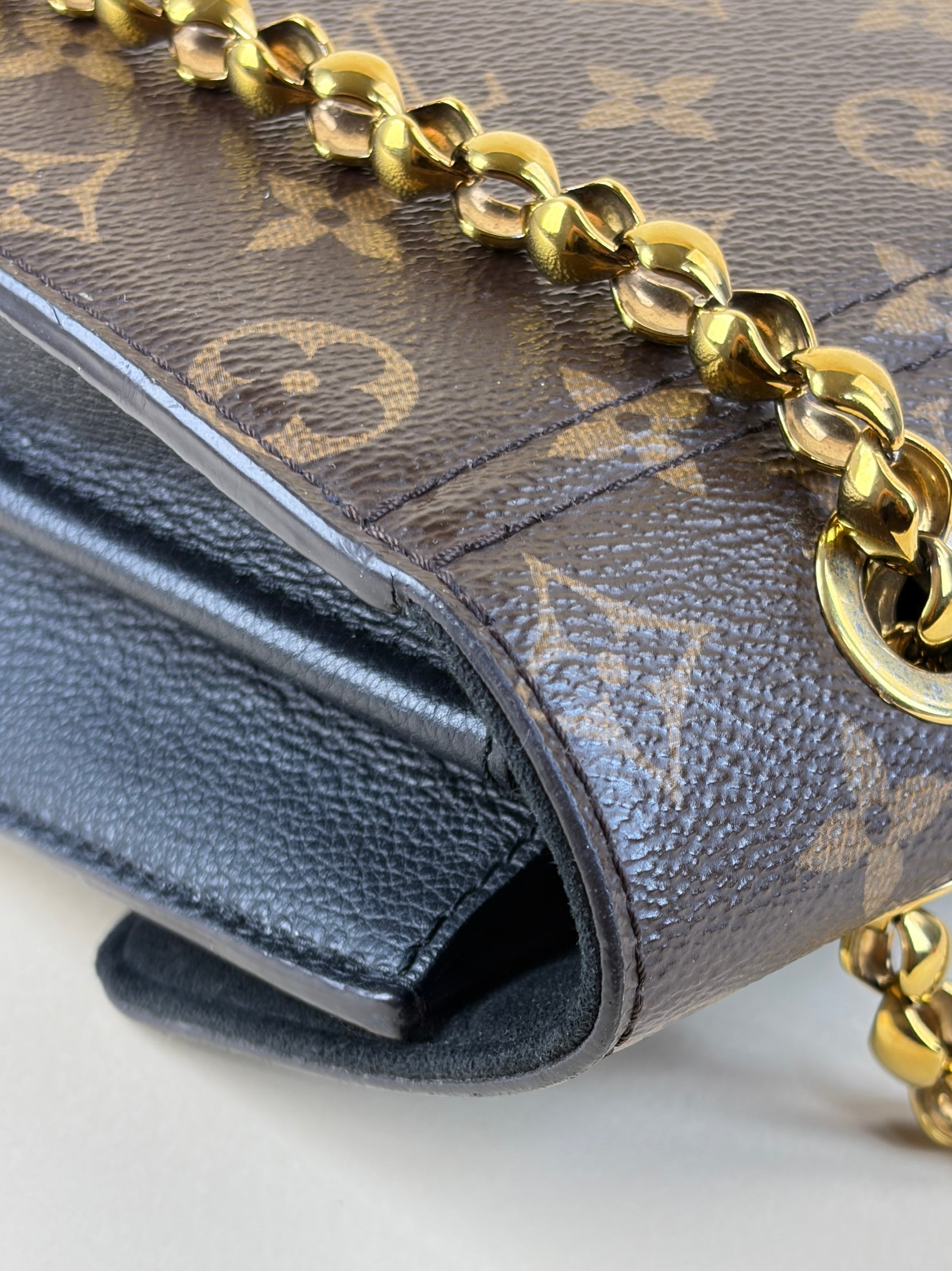 louis Vuitton monogram canvas black victories