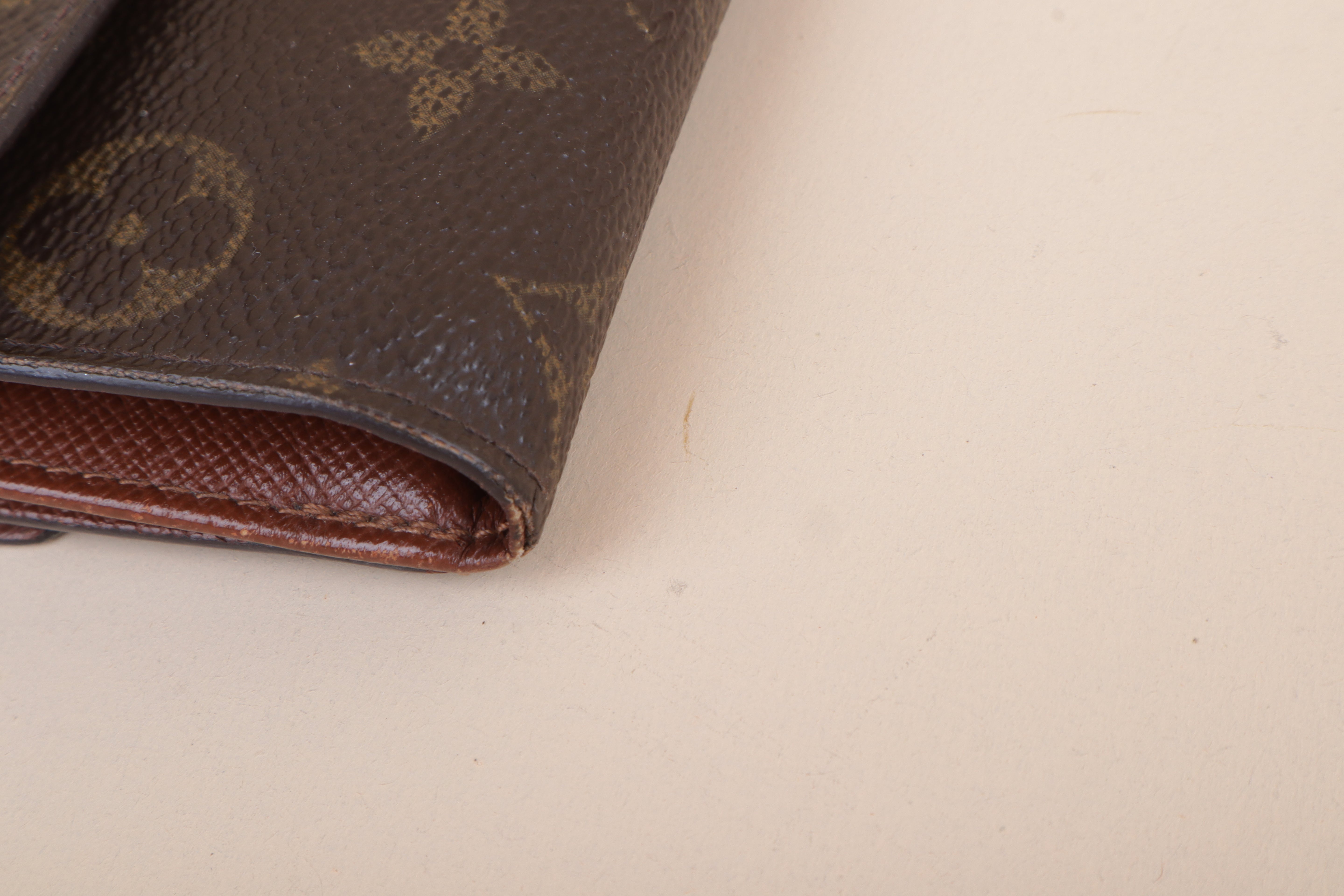 Louis Vuitton Monogram Elise Double Sides Compact Small Wallet
