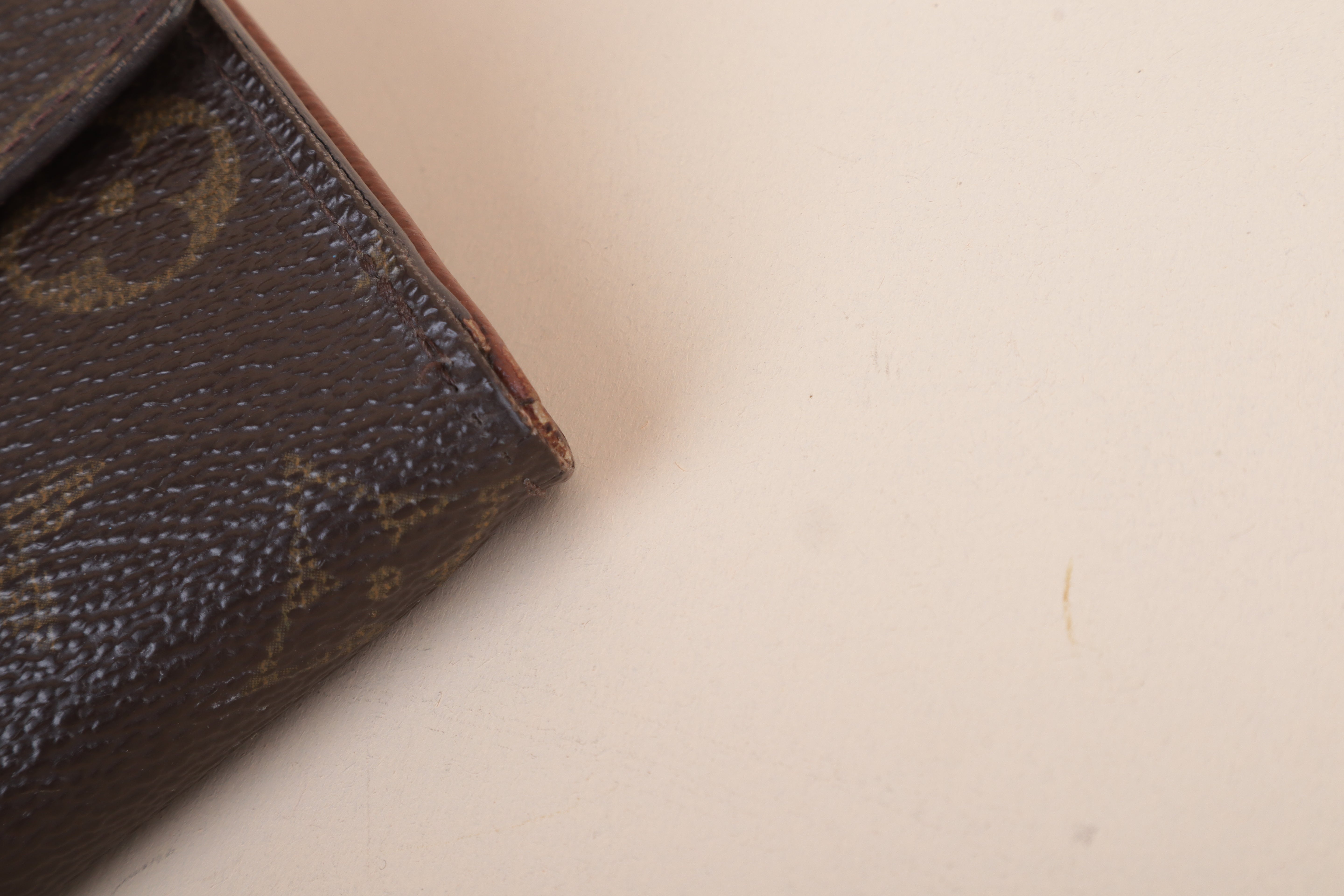 Louis Vuitton Monogram Elise Double Sides Compact Small Wallet