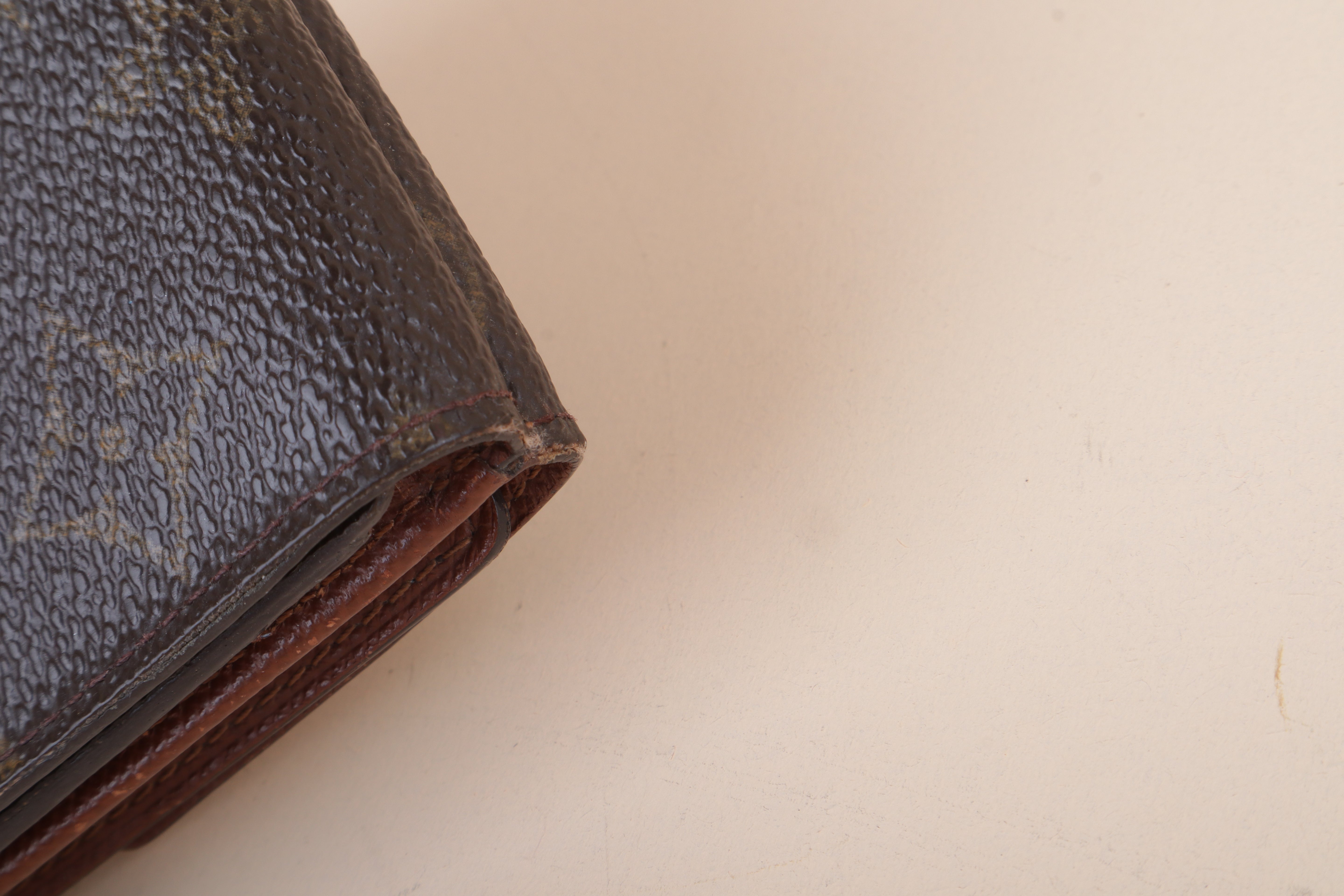 Louis Vuitton Monogram Elise Double Sides Compact Small Wallet