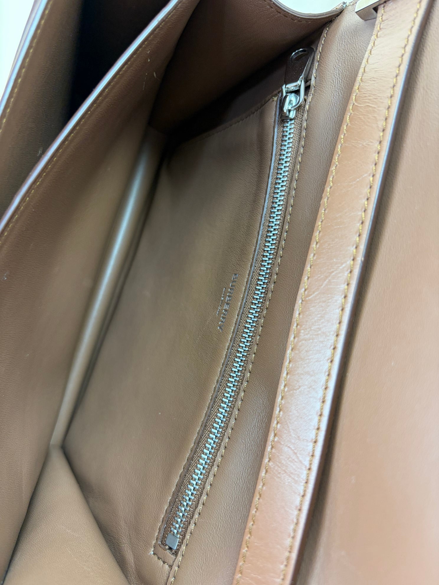 Burberry Brown TB  Monogram Medium Shoulder Bag