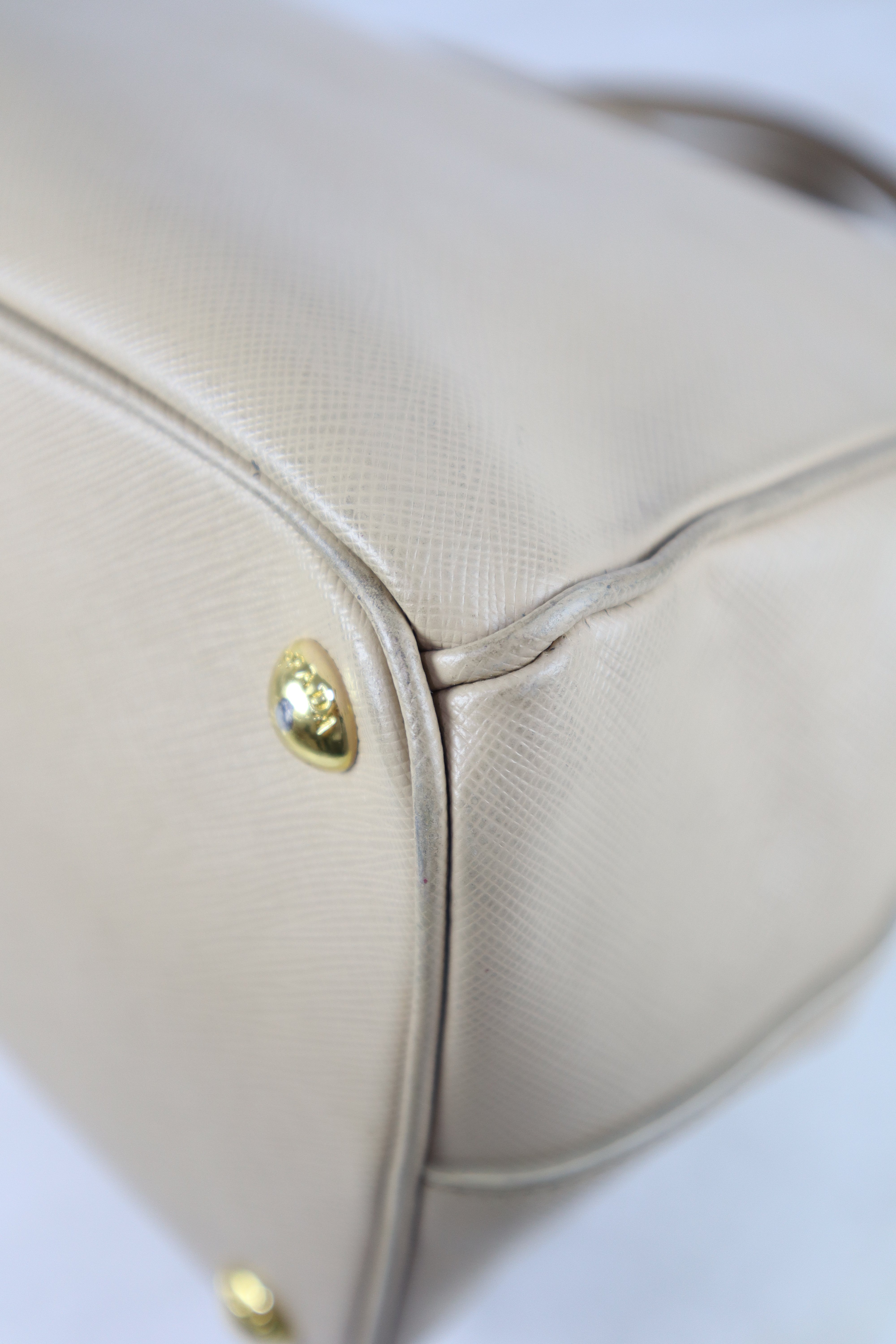 Prada Beige Large Tote Bag