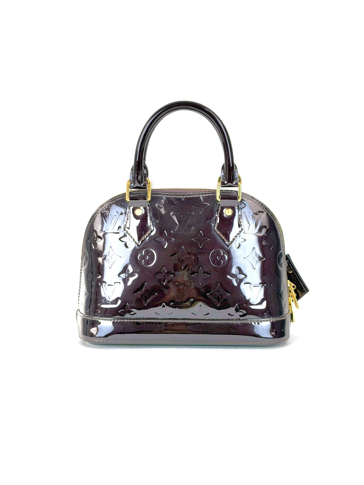 Louis Vuitton Amarante Monogram Vernis Alma BB Bag