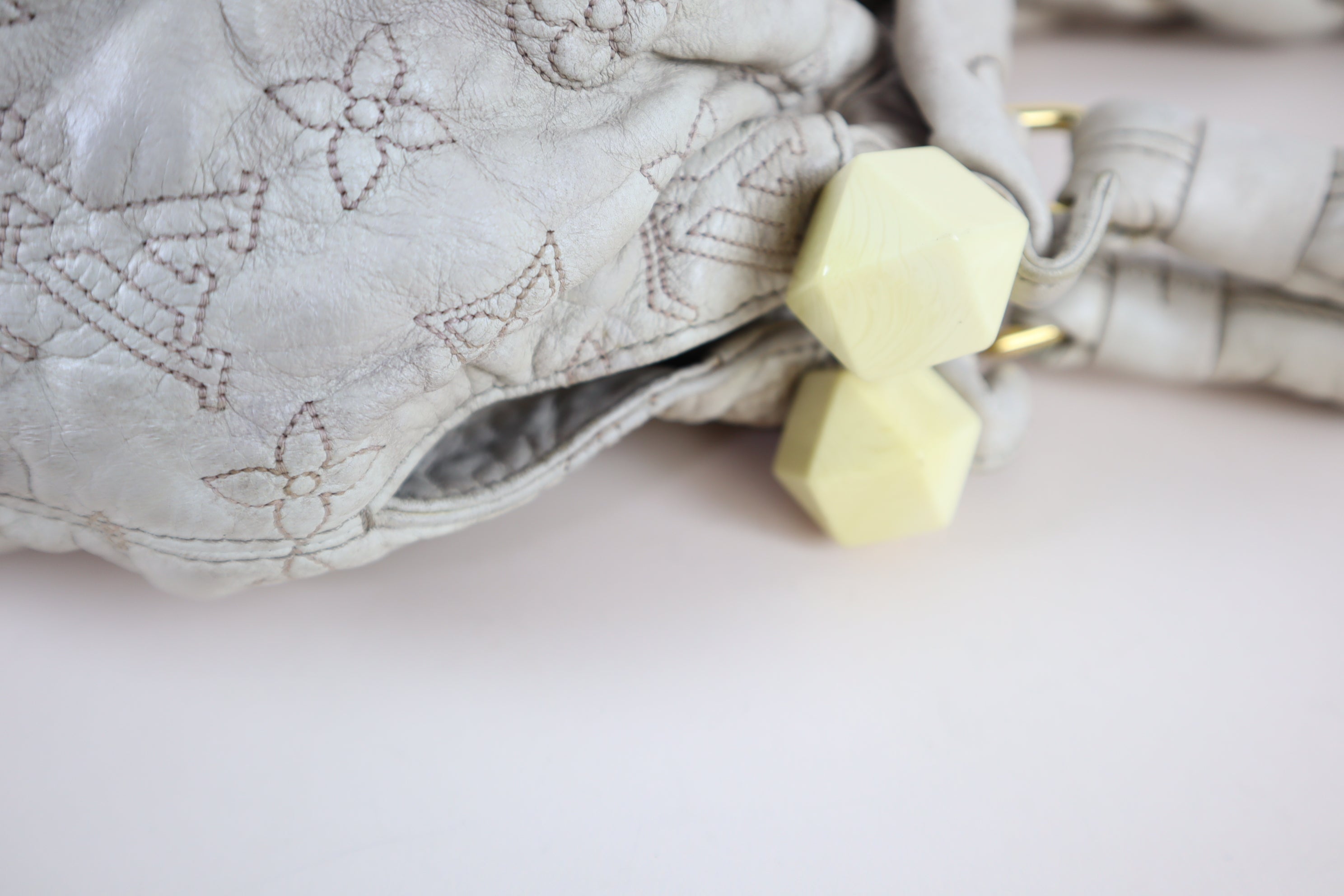 Louis Vuitton Beige Monogram Olympe Stratus Limited Edition Bag