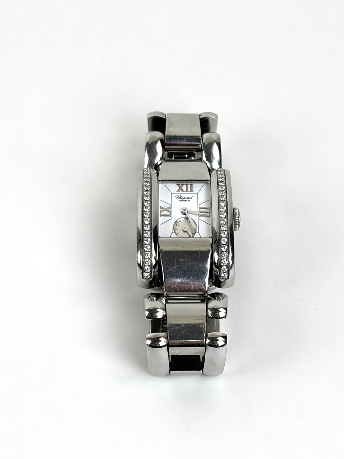 Chopard la Strada Diamond 24 mm steel white dial quartz Watch