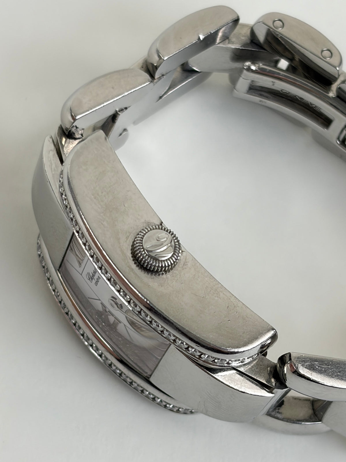 Chopard la Strada Diamond 24 mm steel white dial quartz Watch