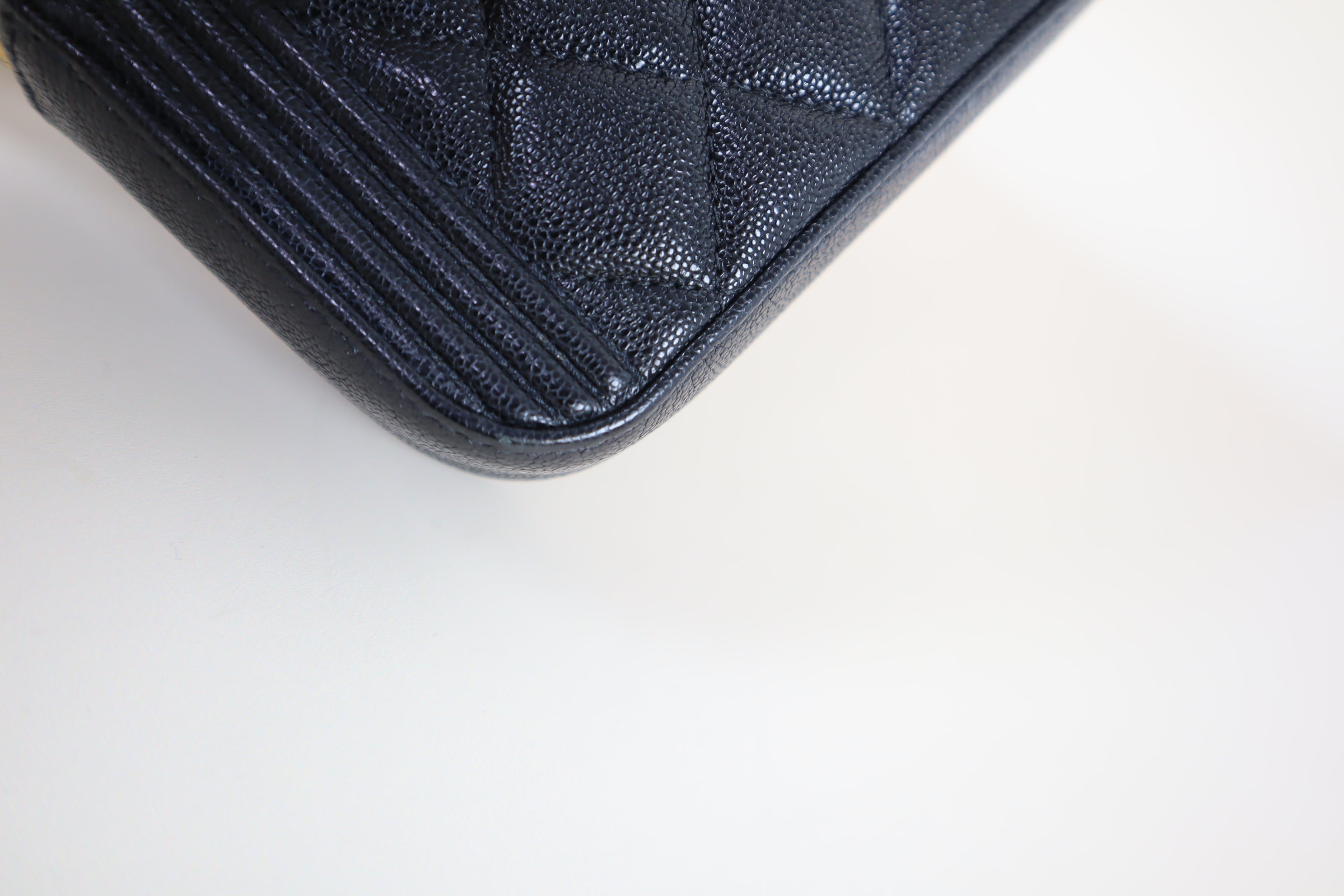 Chanel Black Clutch with Chain Boy