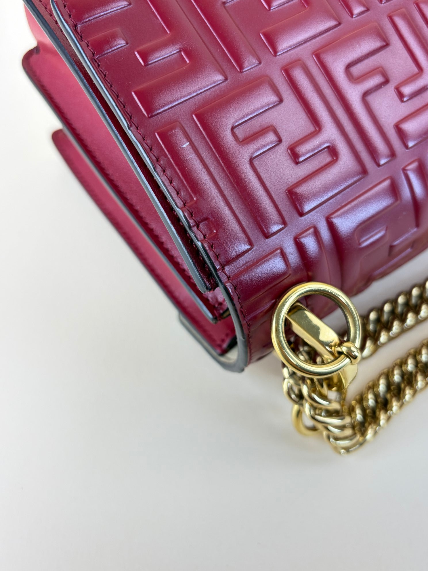 Fendi liberty ff 1974 embossed small Kan i