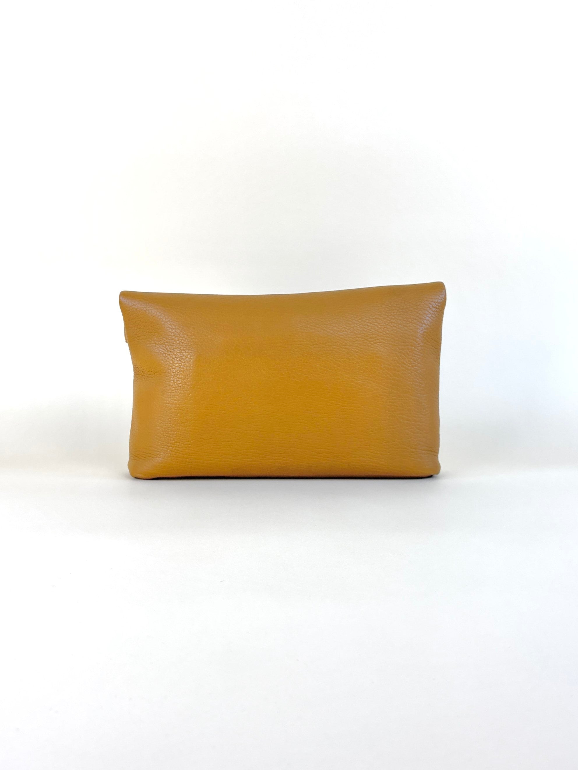 YSL Camel Cassandre Envelope Large Pouch
