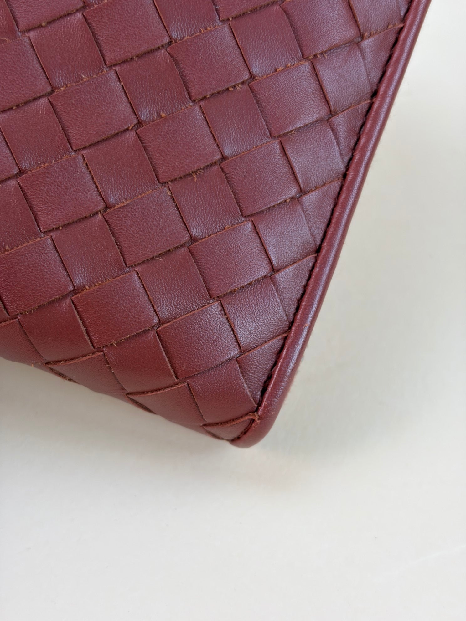 Bottega Veneta Brown Nappa Intrecciato Zip Around Wallet