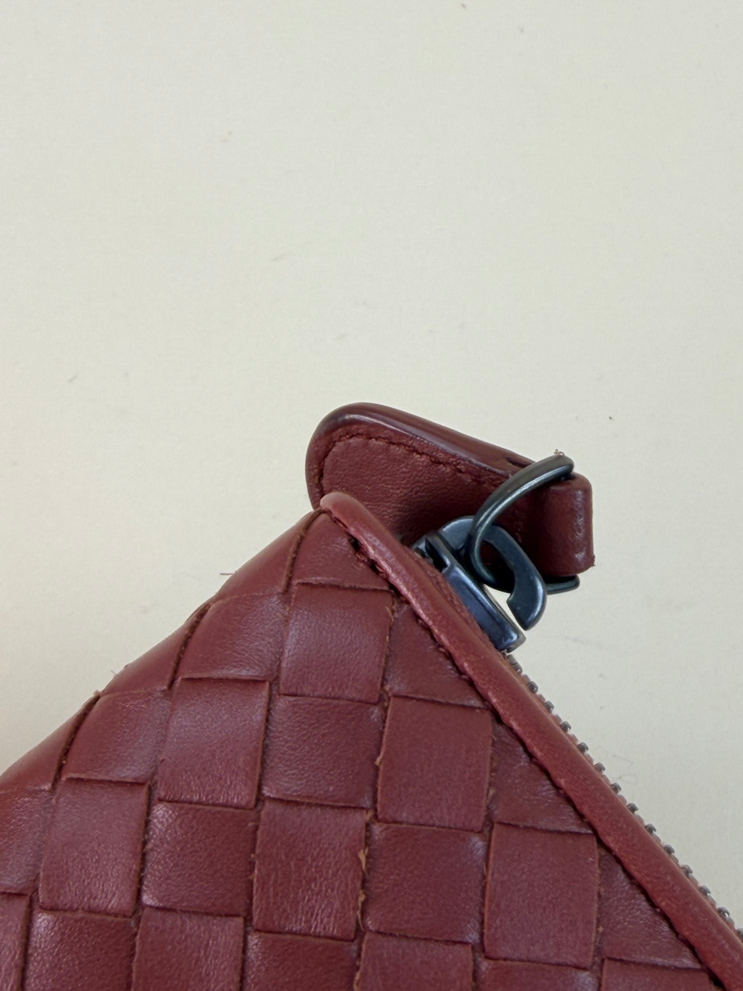 Bottega Veneta Brown Nappa Intrecciato Zip Around Wallet