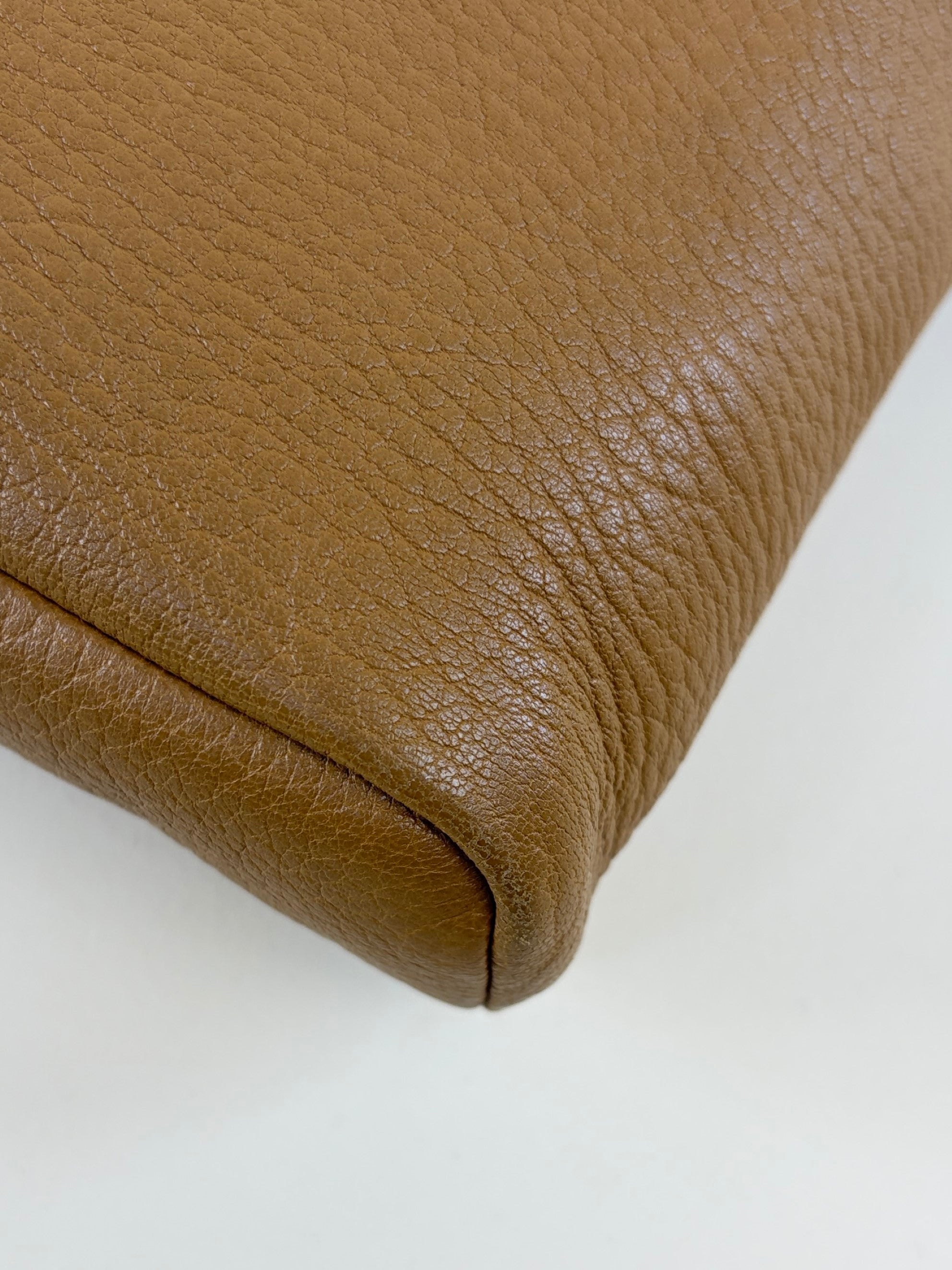 YSL Camel Cassandre Envelope Large Pouch