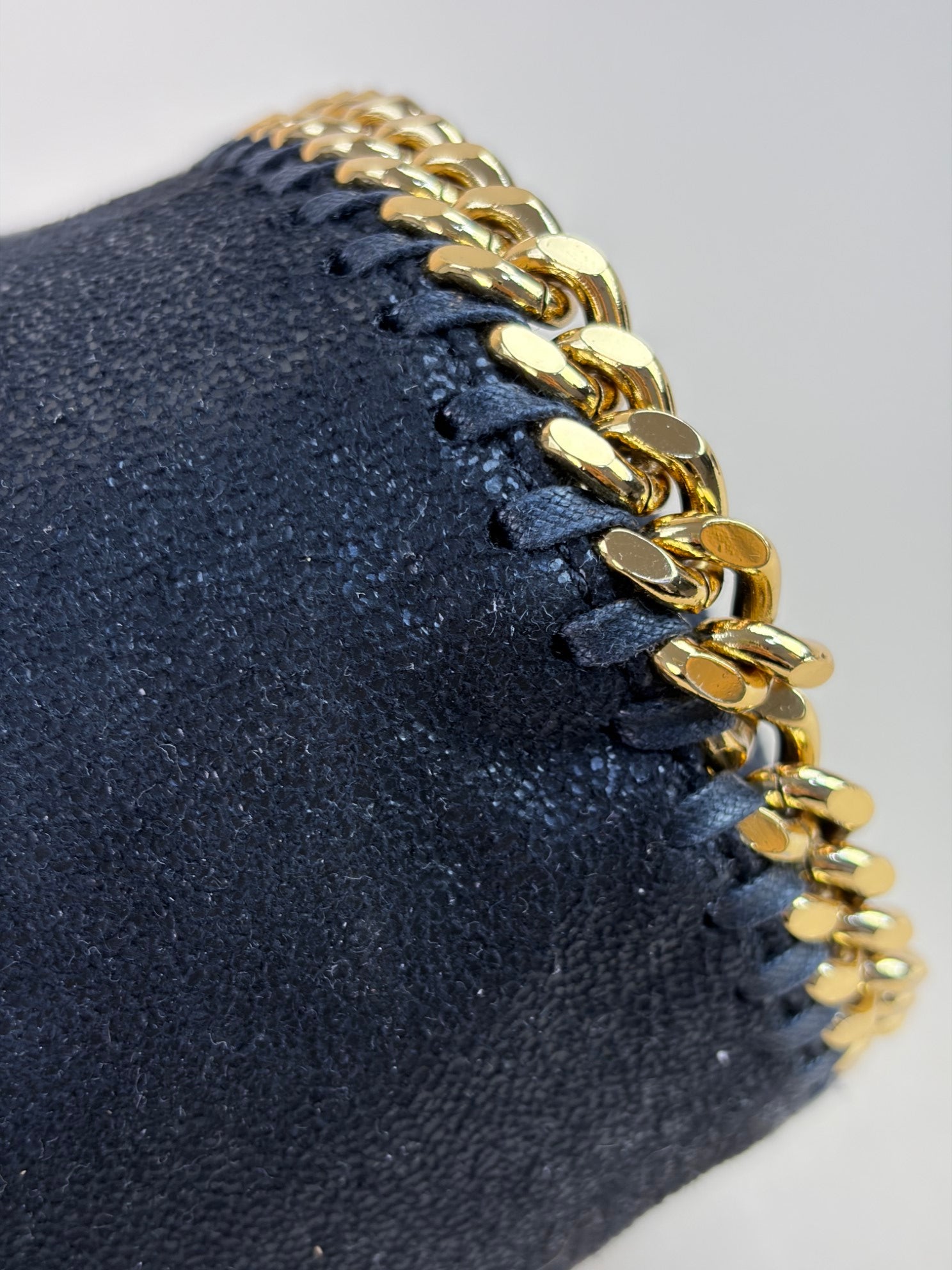 Stella Mccartney Black Falabella Mini Tote Bag