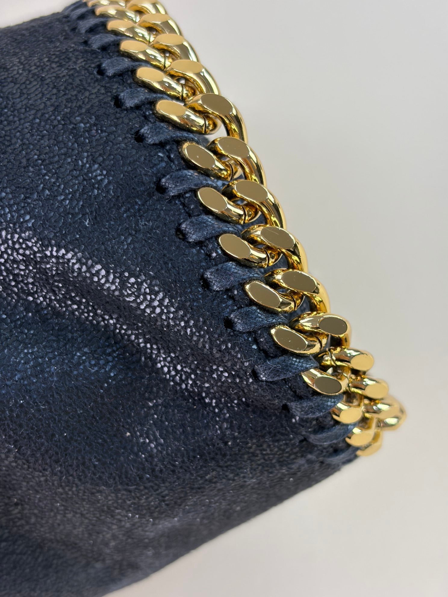 Stella Mccartney Black Falabella Mini Tote Bag