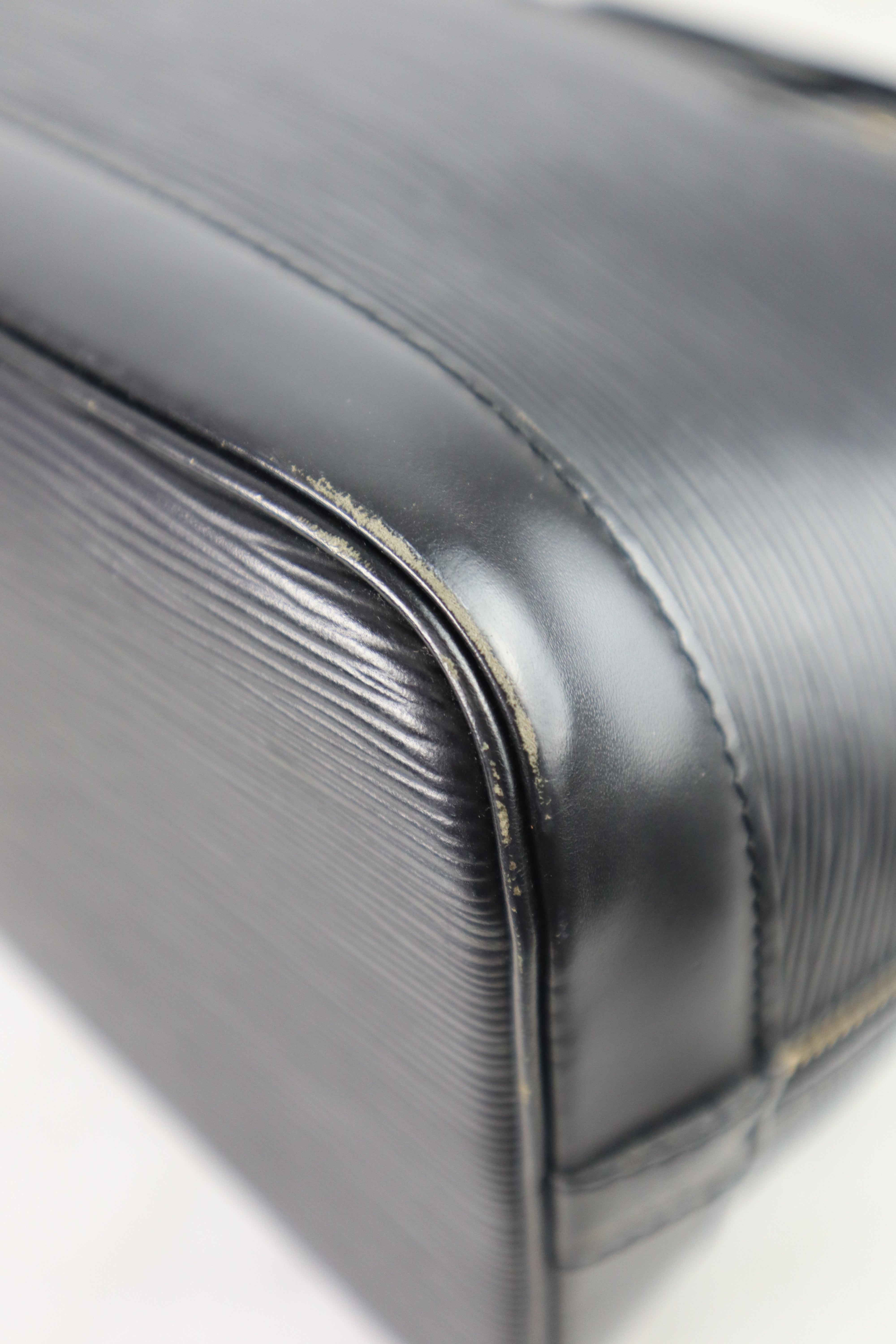 Louis Vuitton Black Alma PM Bag