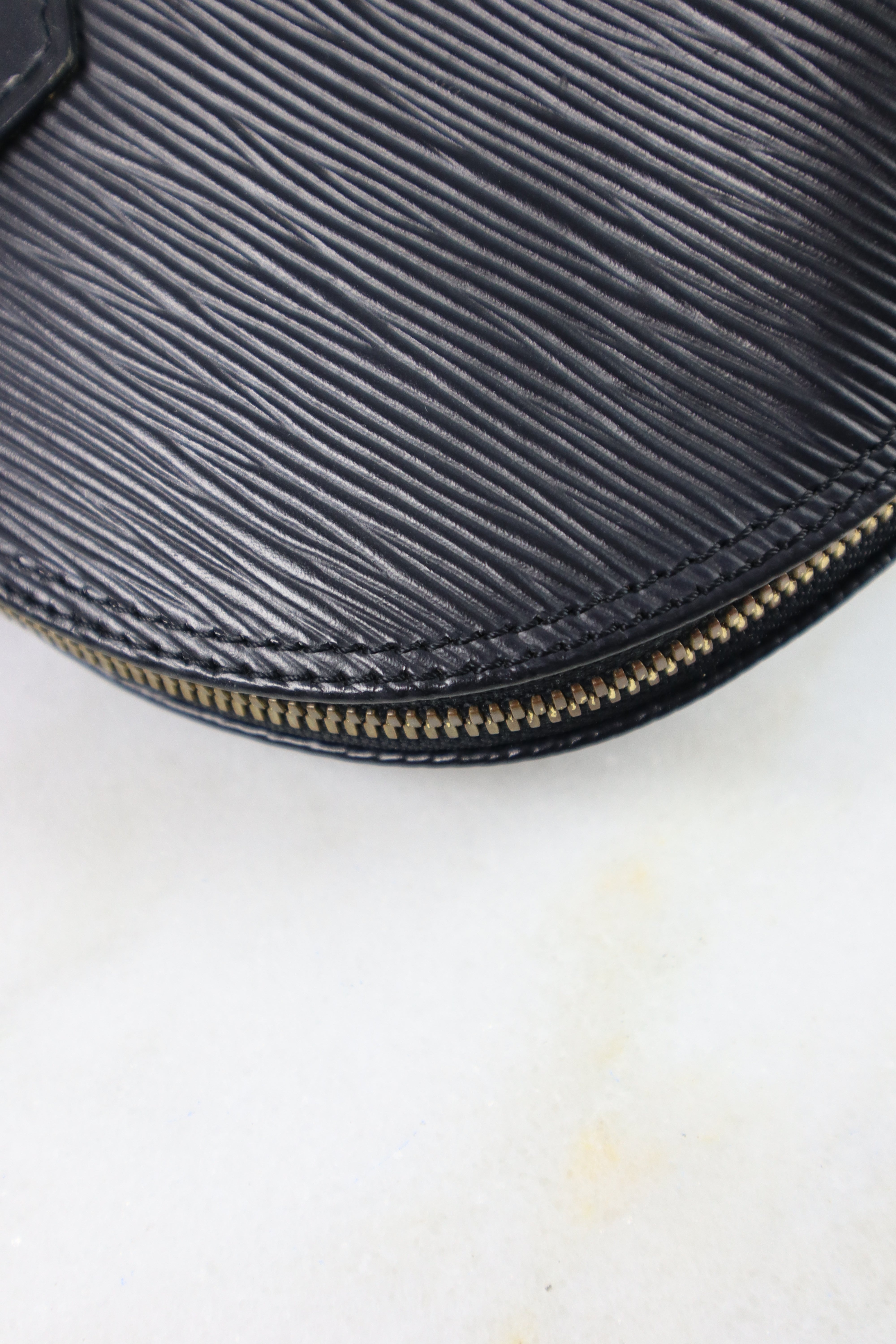 Louis Vuitton Black Alma PM Bag