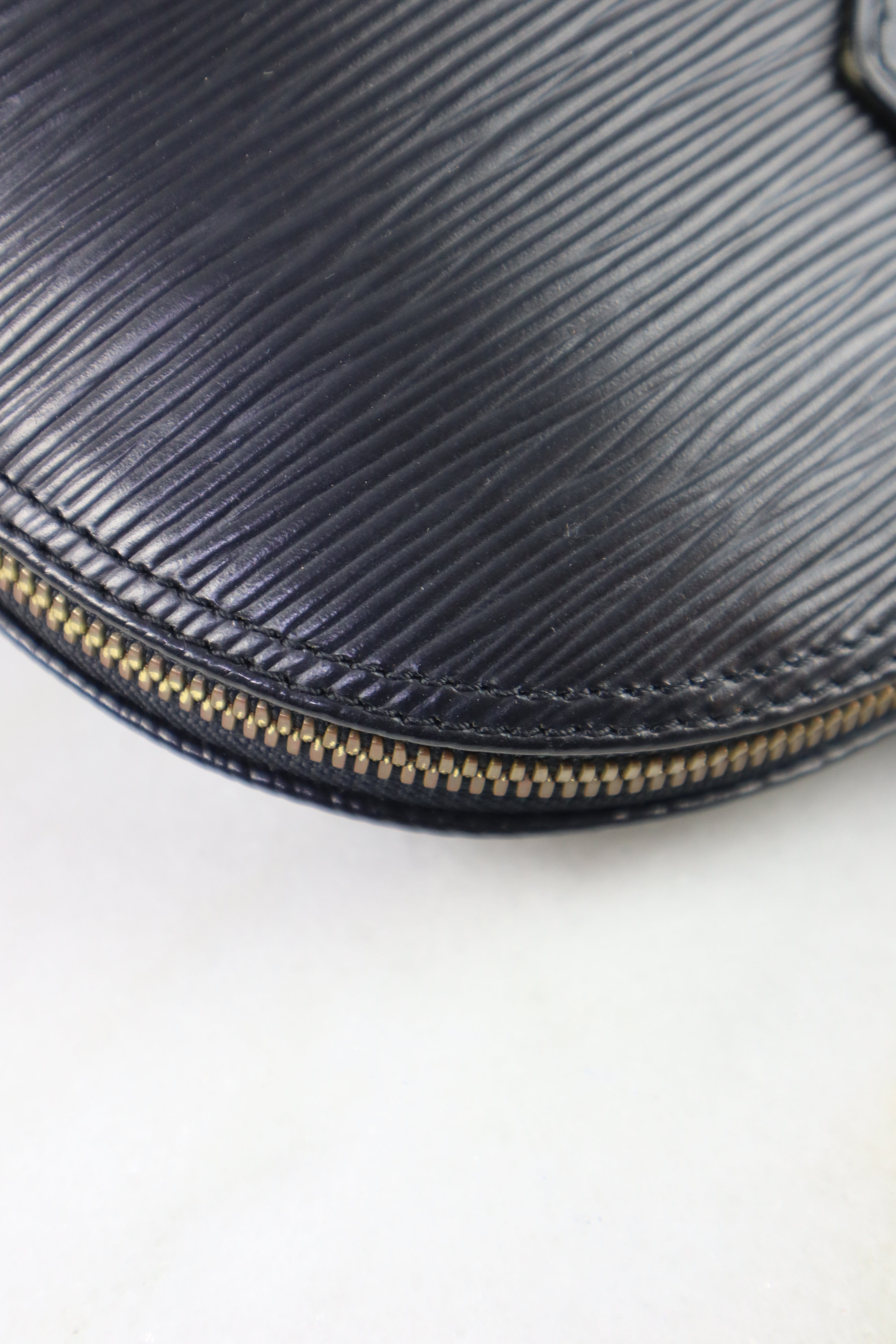 Louis Vuitton Black Alma PM Bag