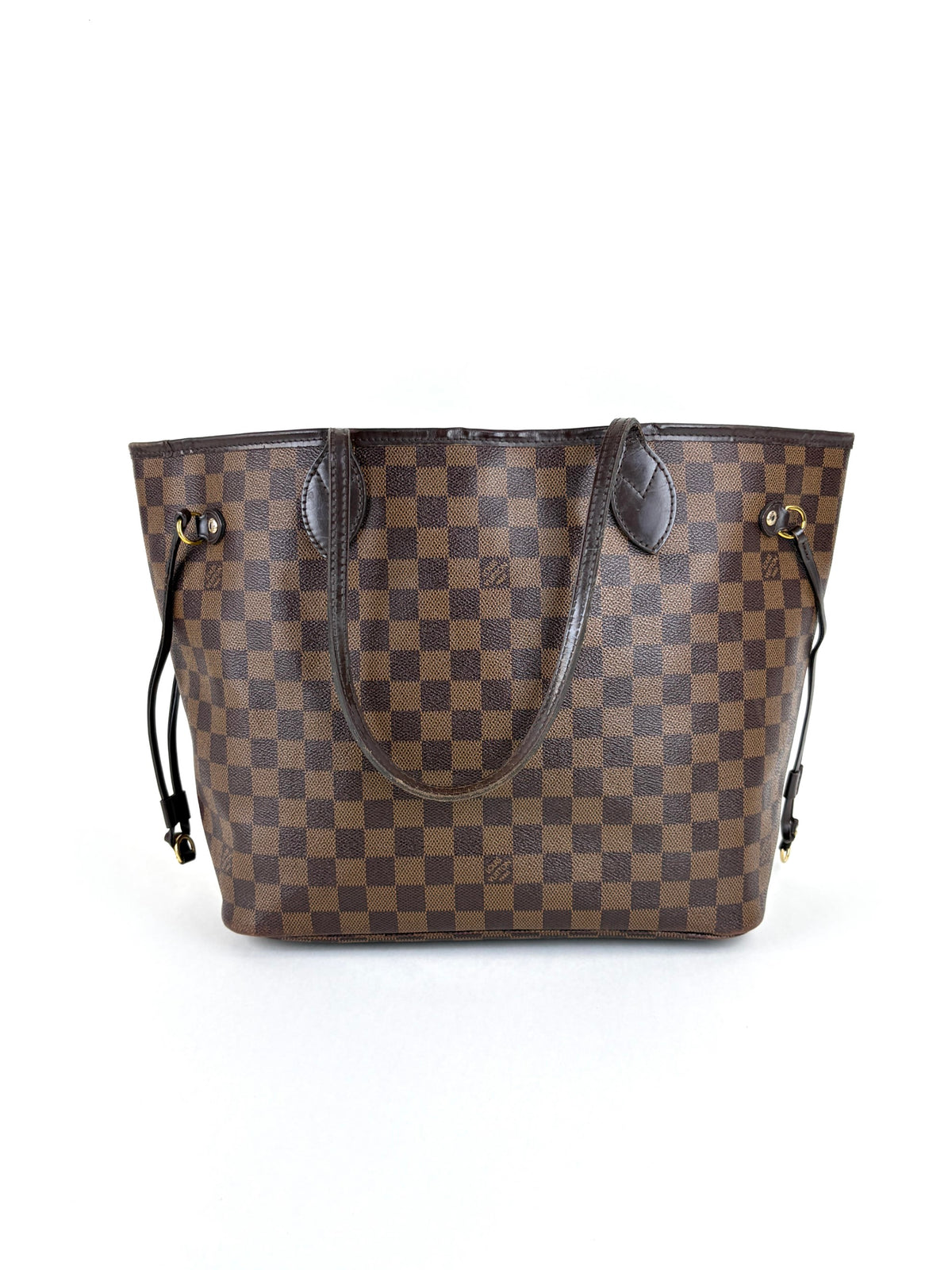 Louis Vuitton Damier Ebene Neverfull MM Bag