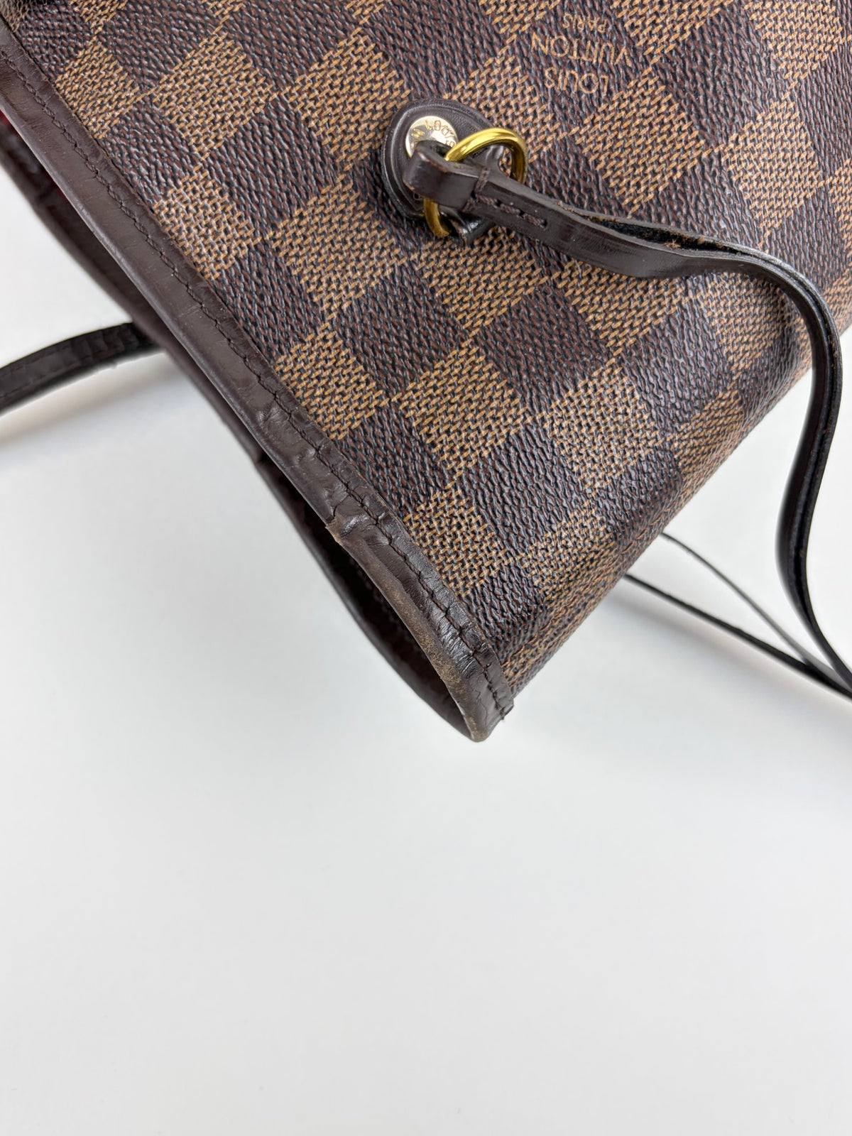 Louis Vuitton Damier Ebene Neverfull MM Bag