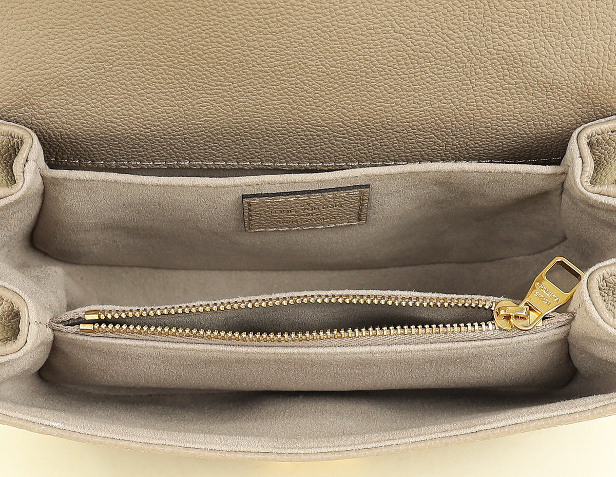 Louis Vuitton Bicolor Monogram Empreinte Pochette Metis East West Bag